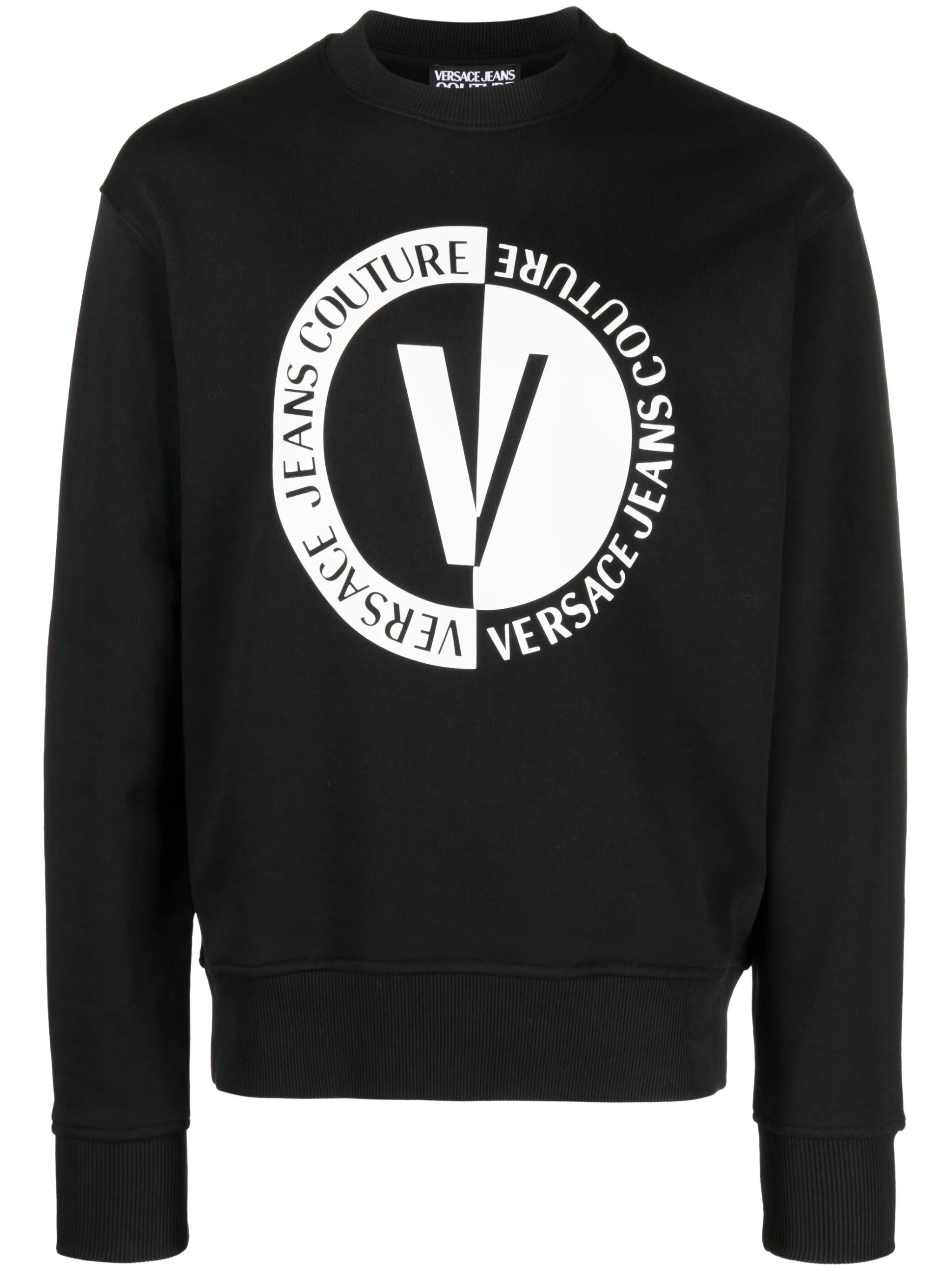 logo-print cotton sweatshirt