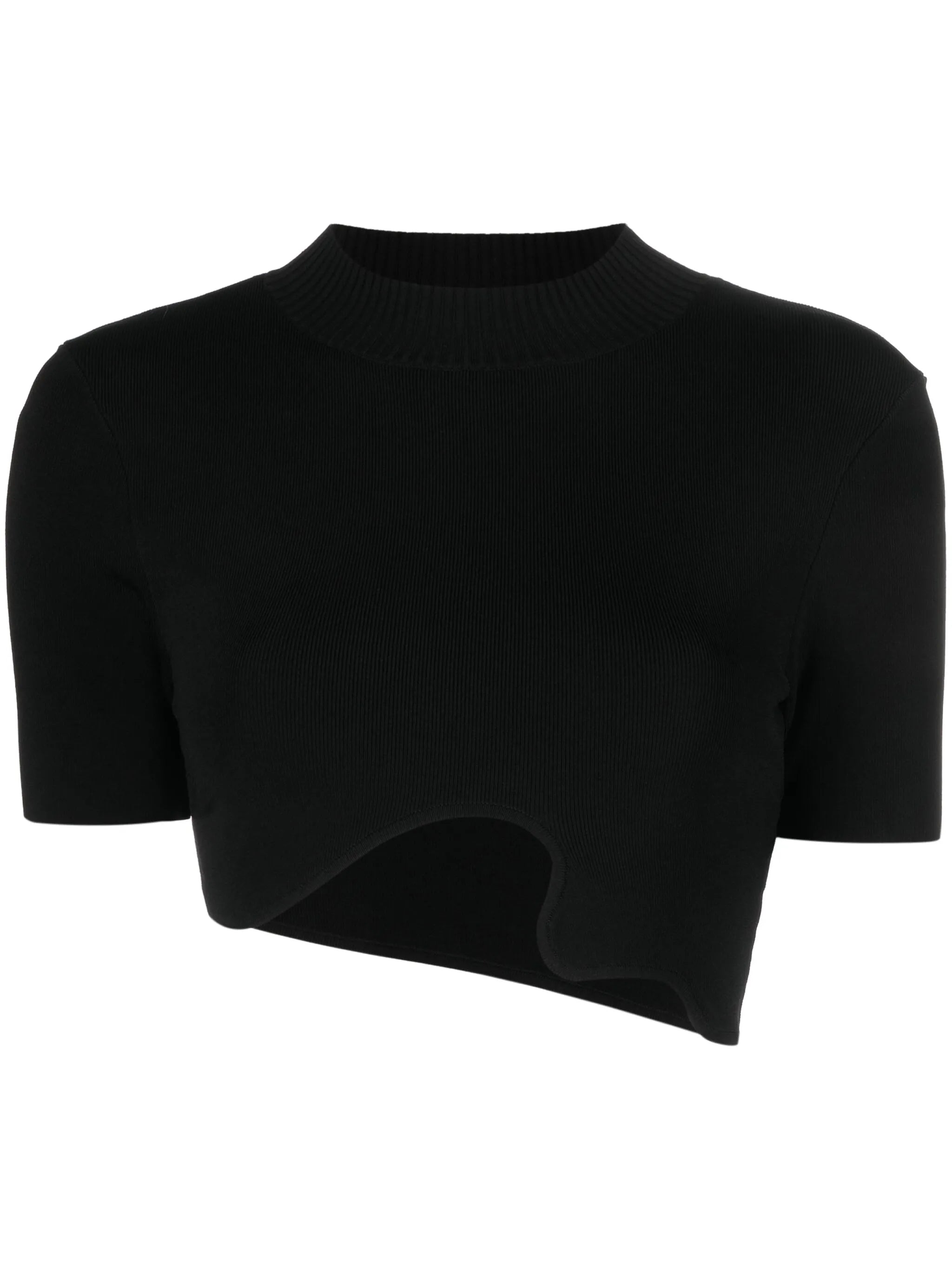 Maparadita asymmetric ribbed top