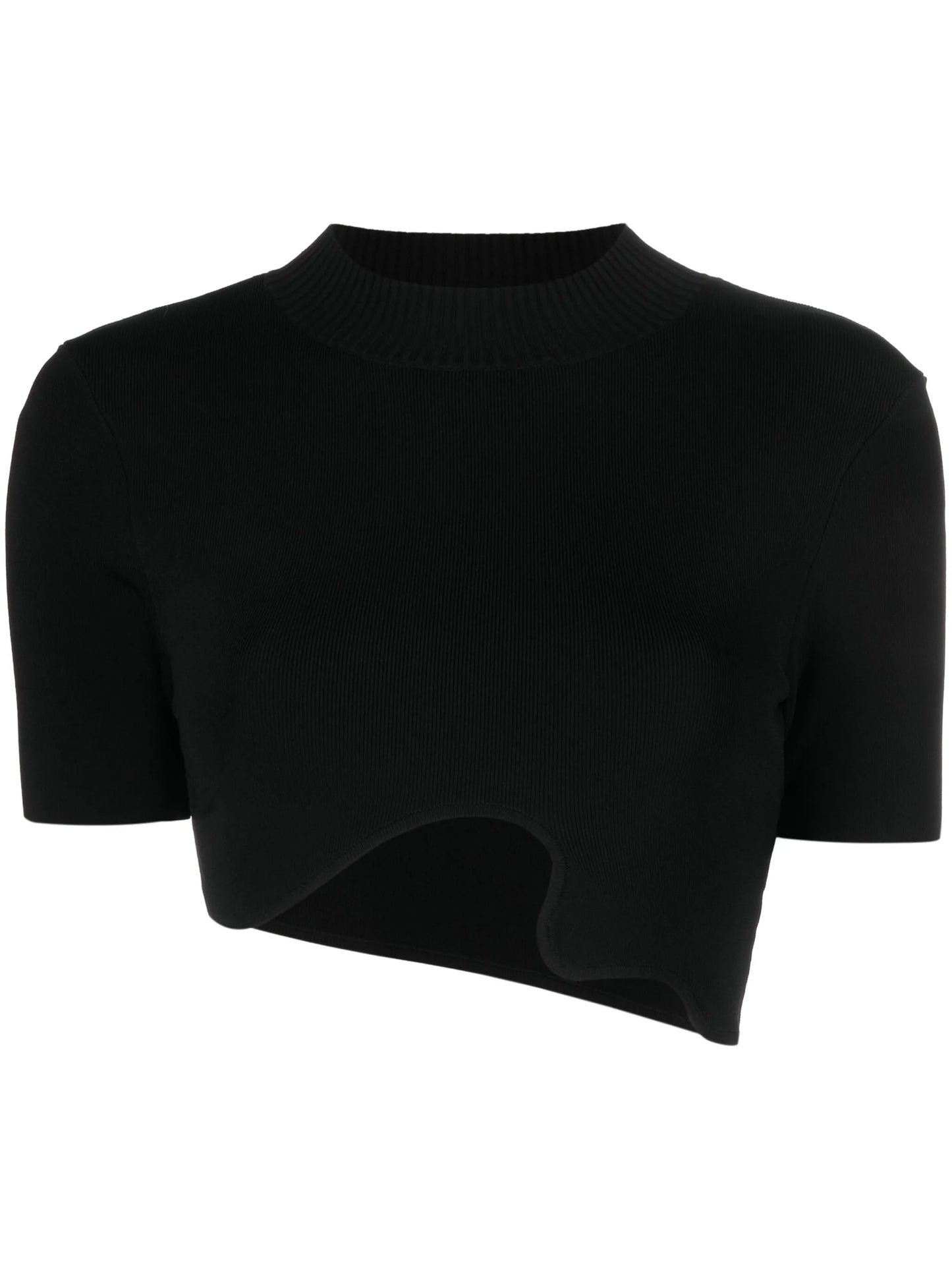 Maparadita asymmetric ribbed top