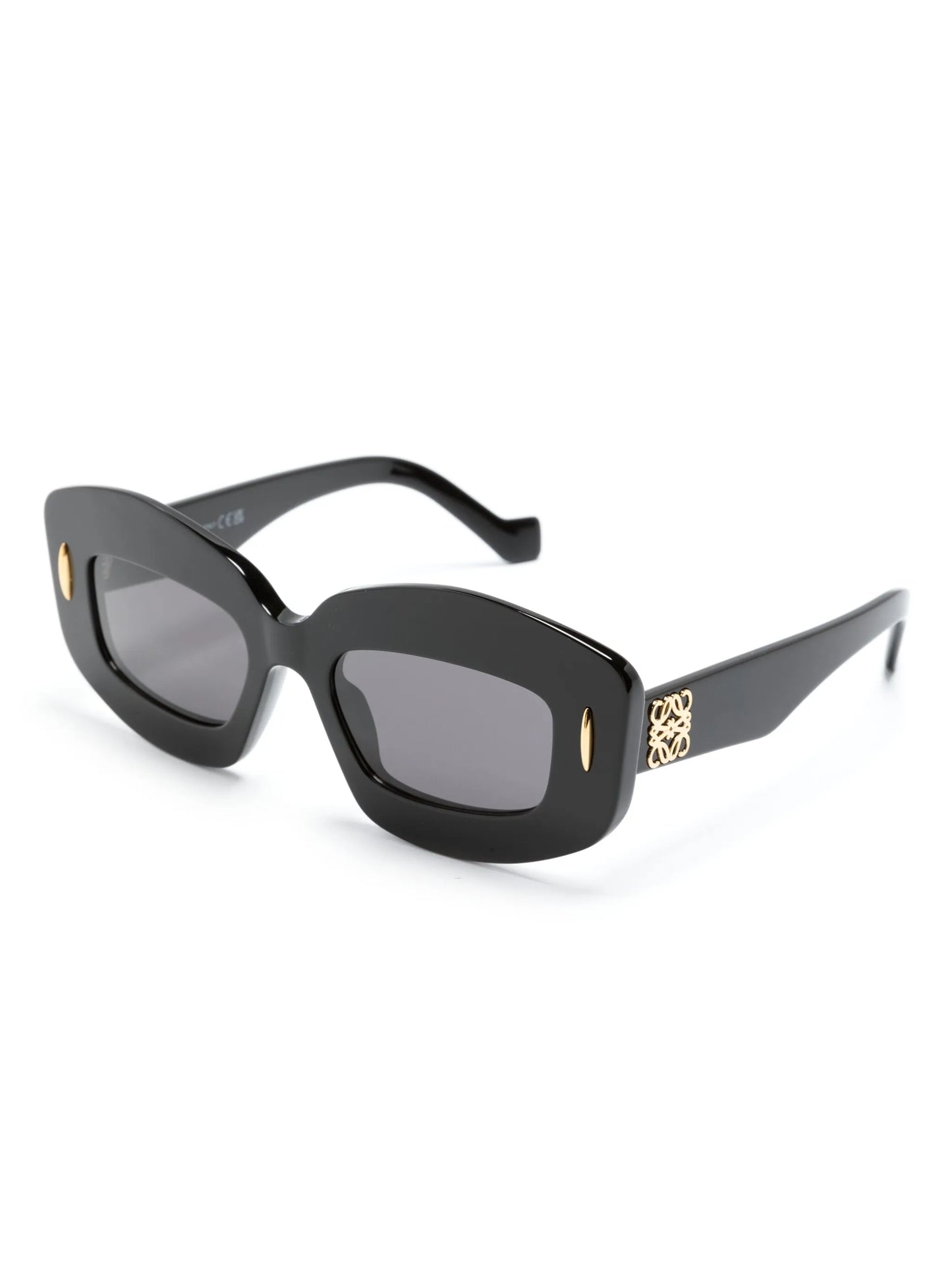 Screen rectangle-frame sunglasses
