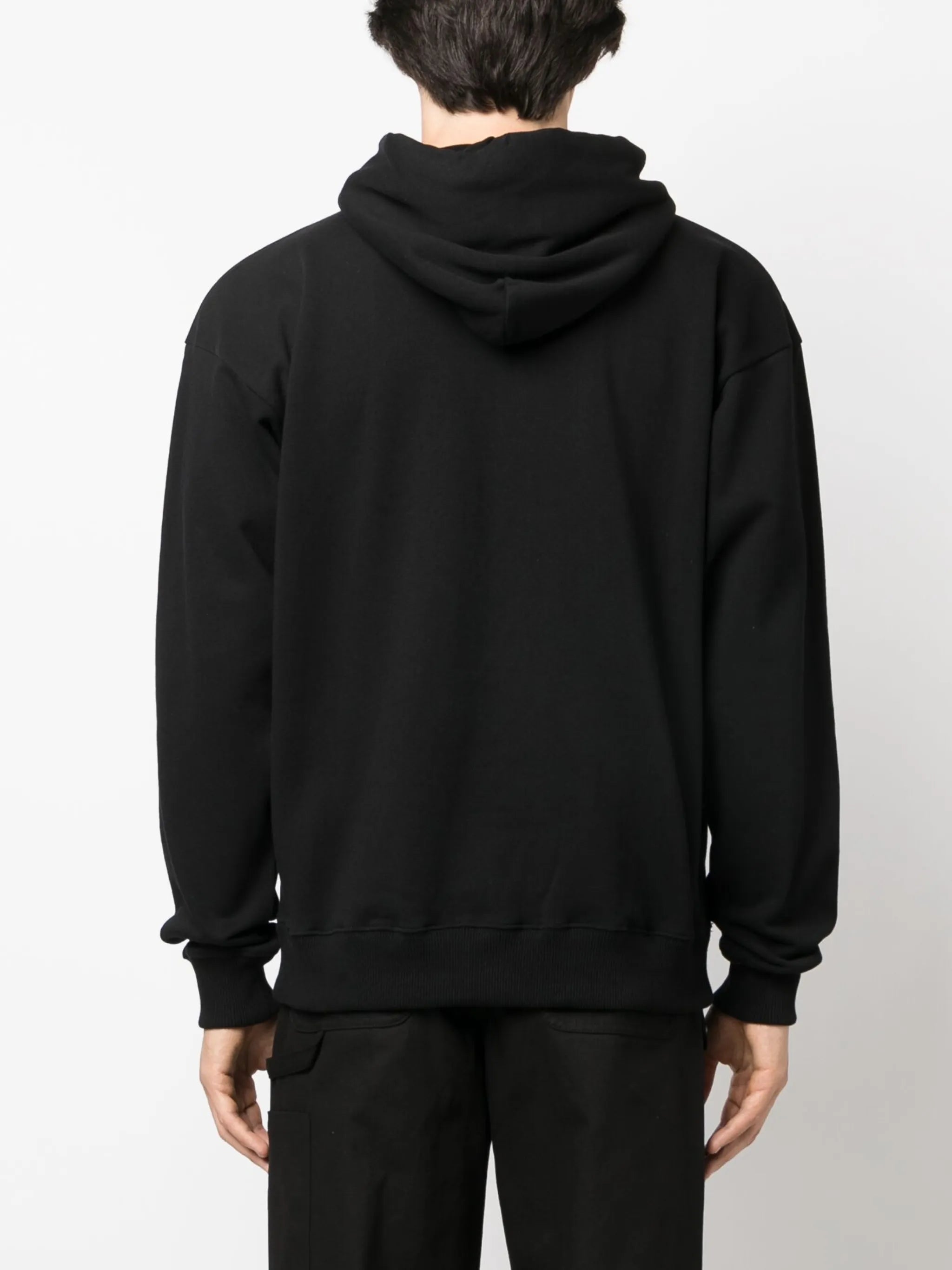 Better Days-print cotton hoodie