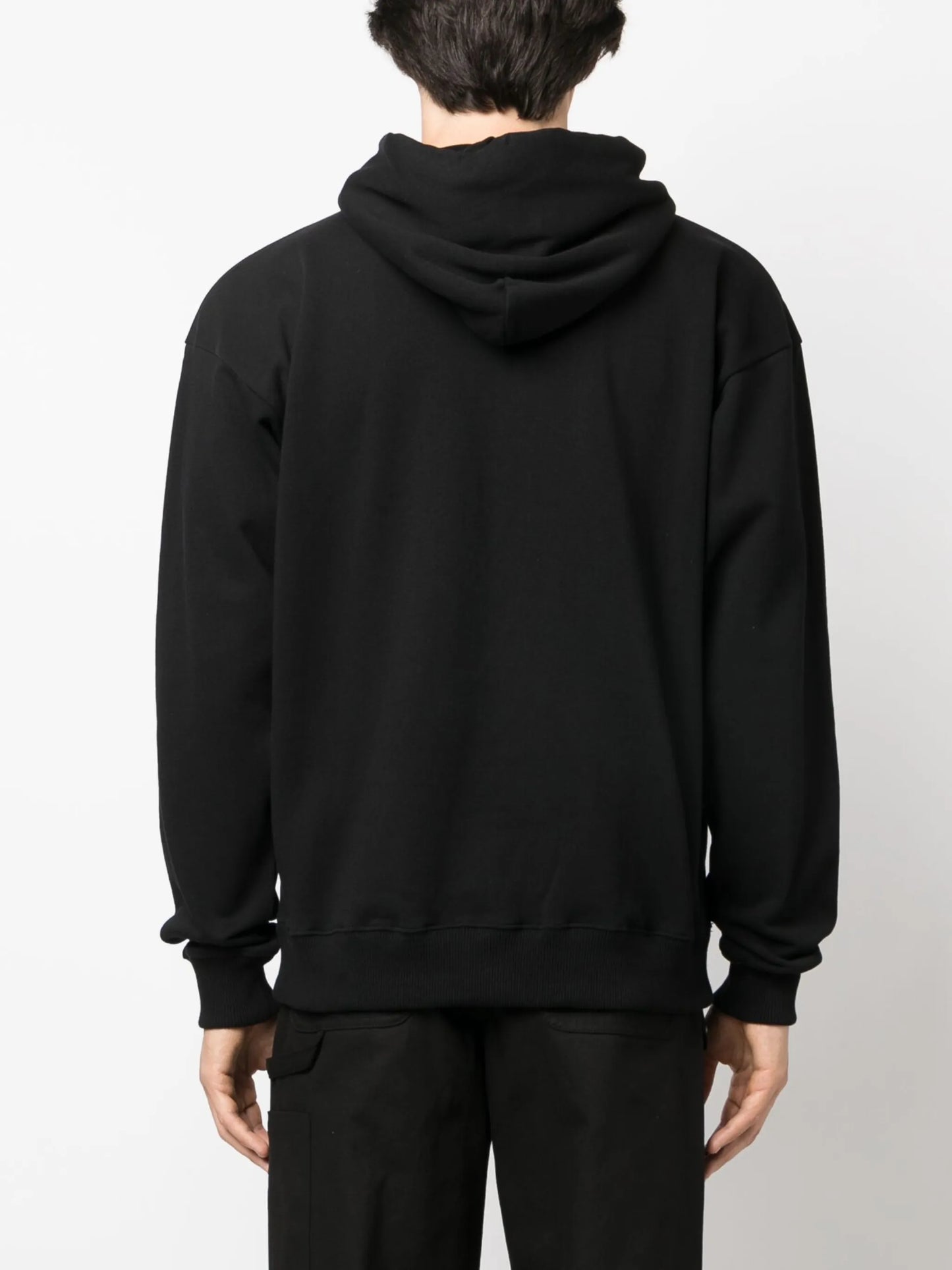 Better Days-print cotton hoodie
