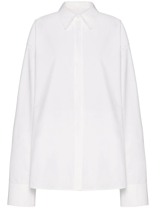 Compact Popeline cotton shirt