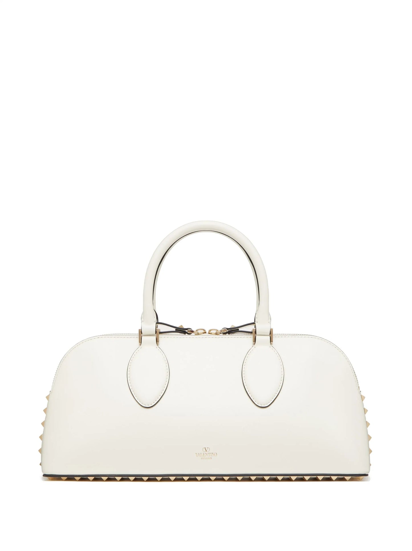 Rockstud leather handbag