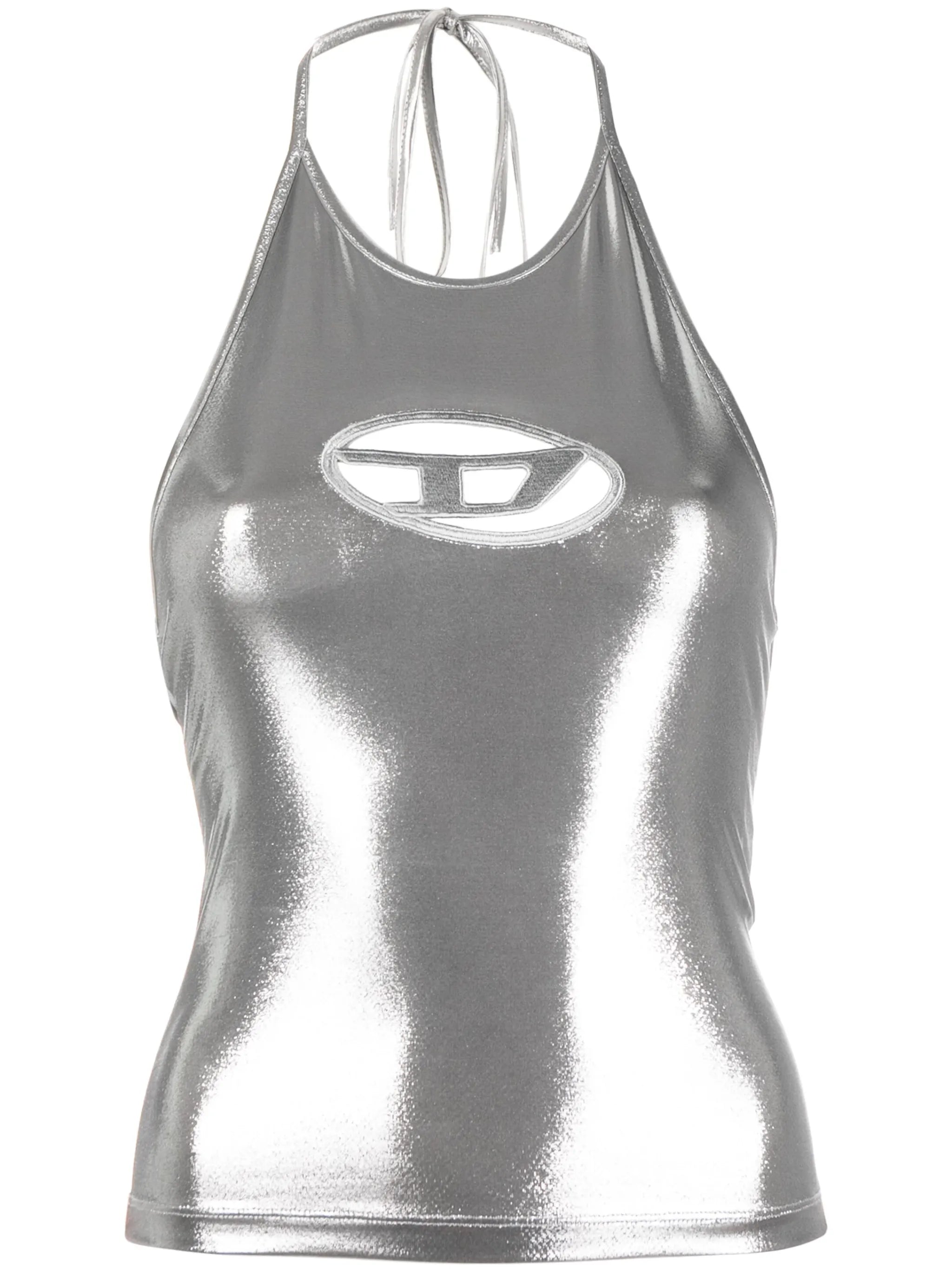 T-Salila-Od halterneck tank top