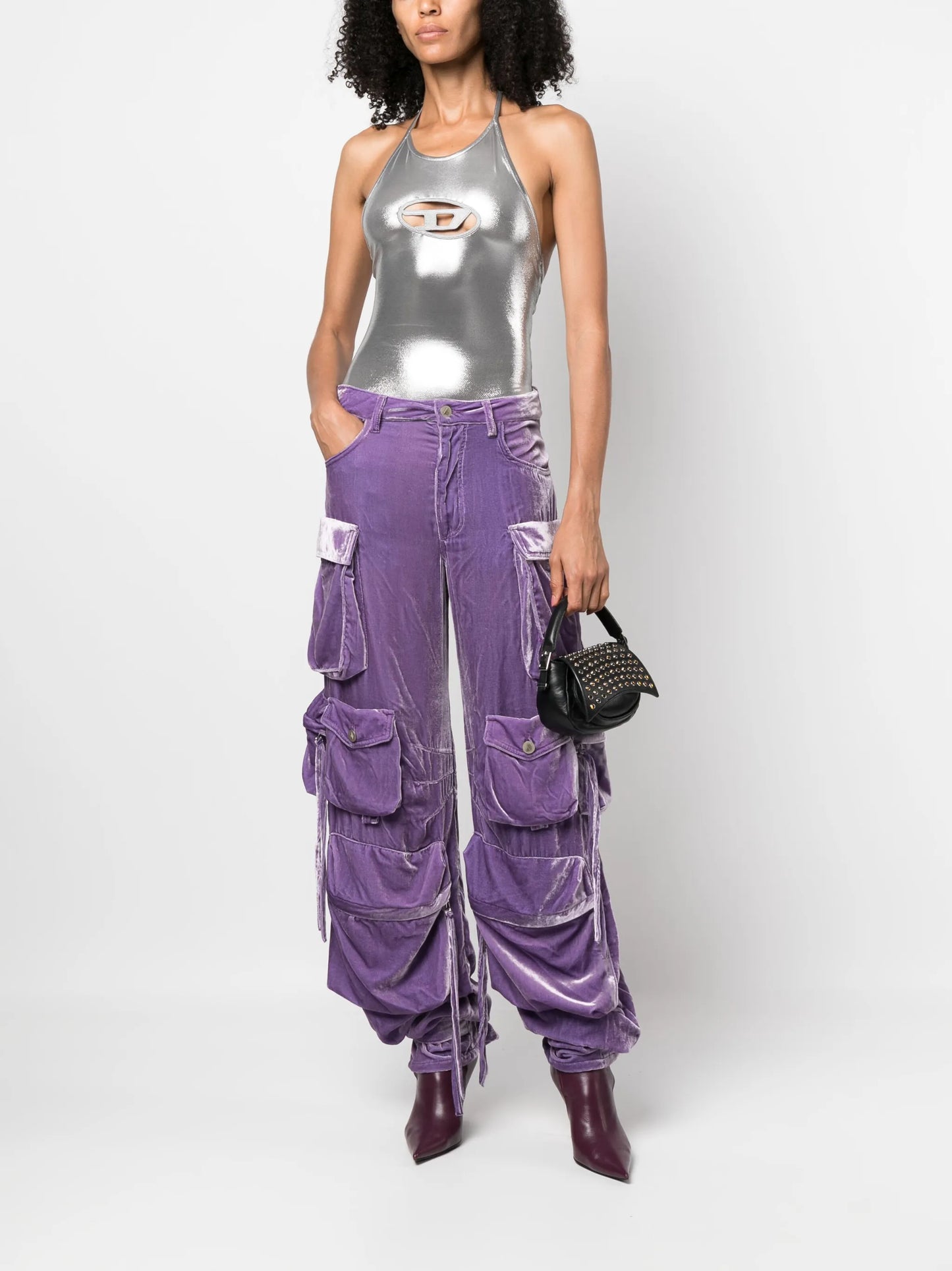 T-Salila-Od halterneck tank top