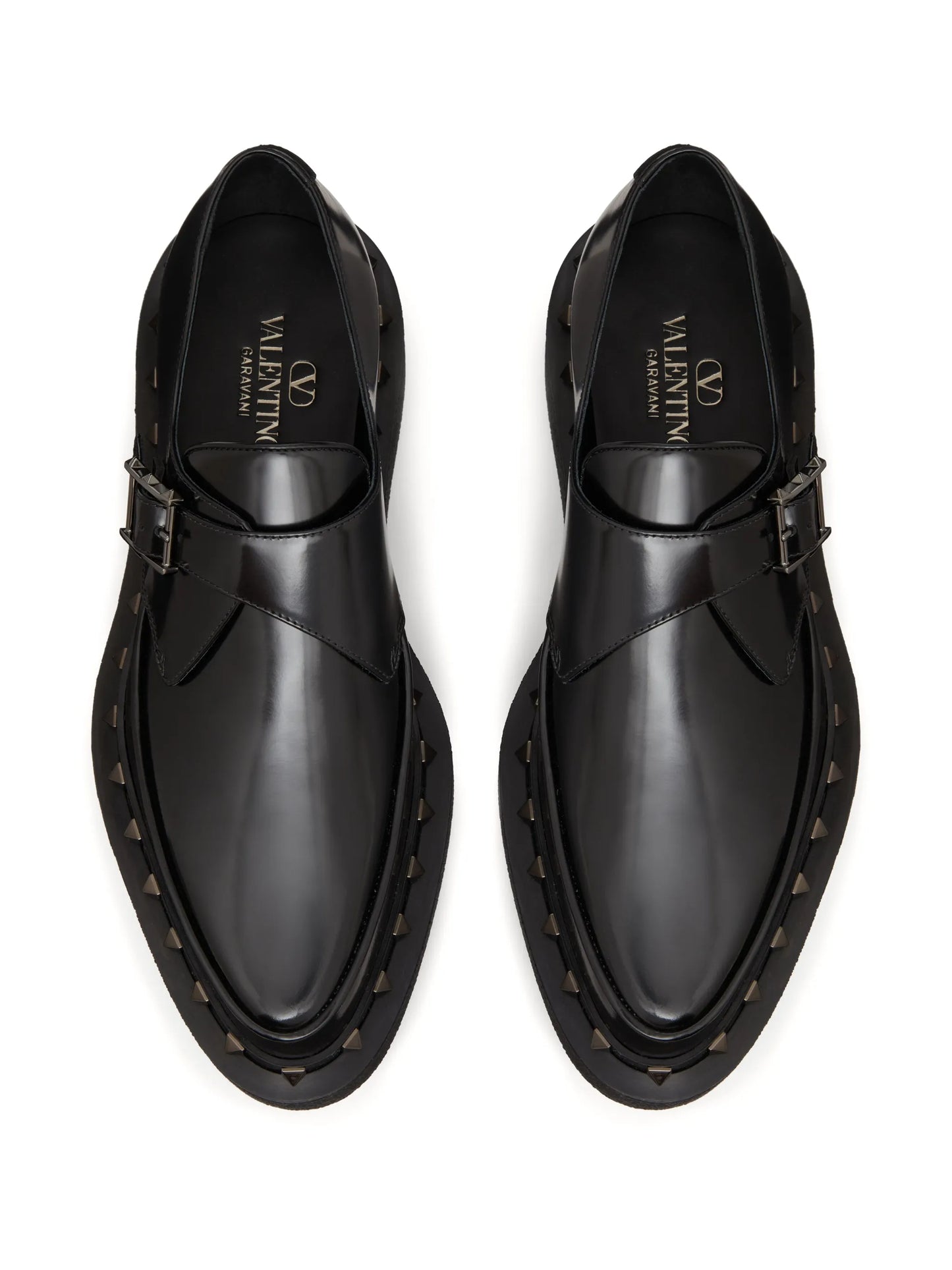 50mm Rockstud M-Way monk shoes