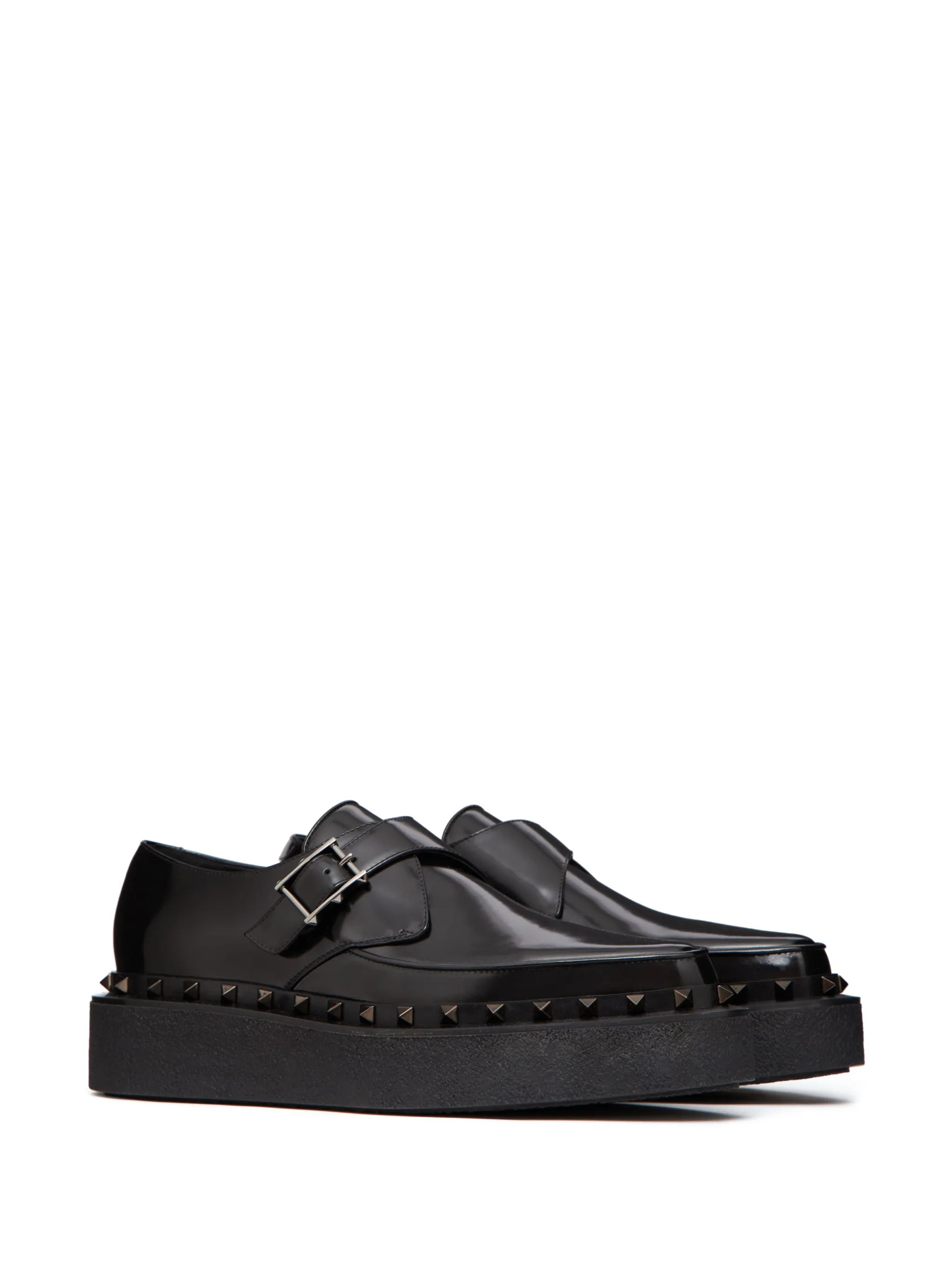 50mm Rockstud M-Way monk shoes