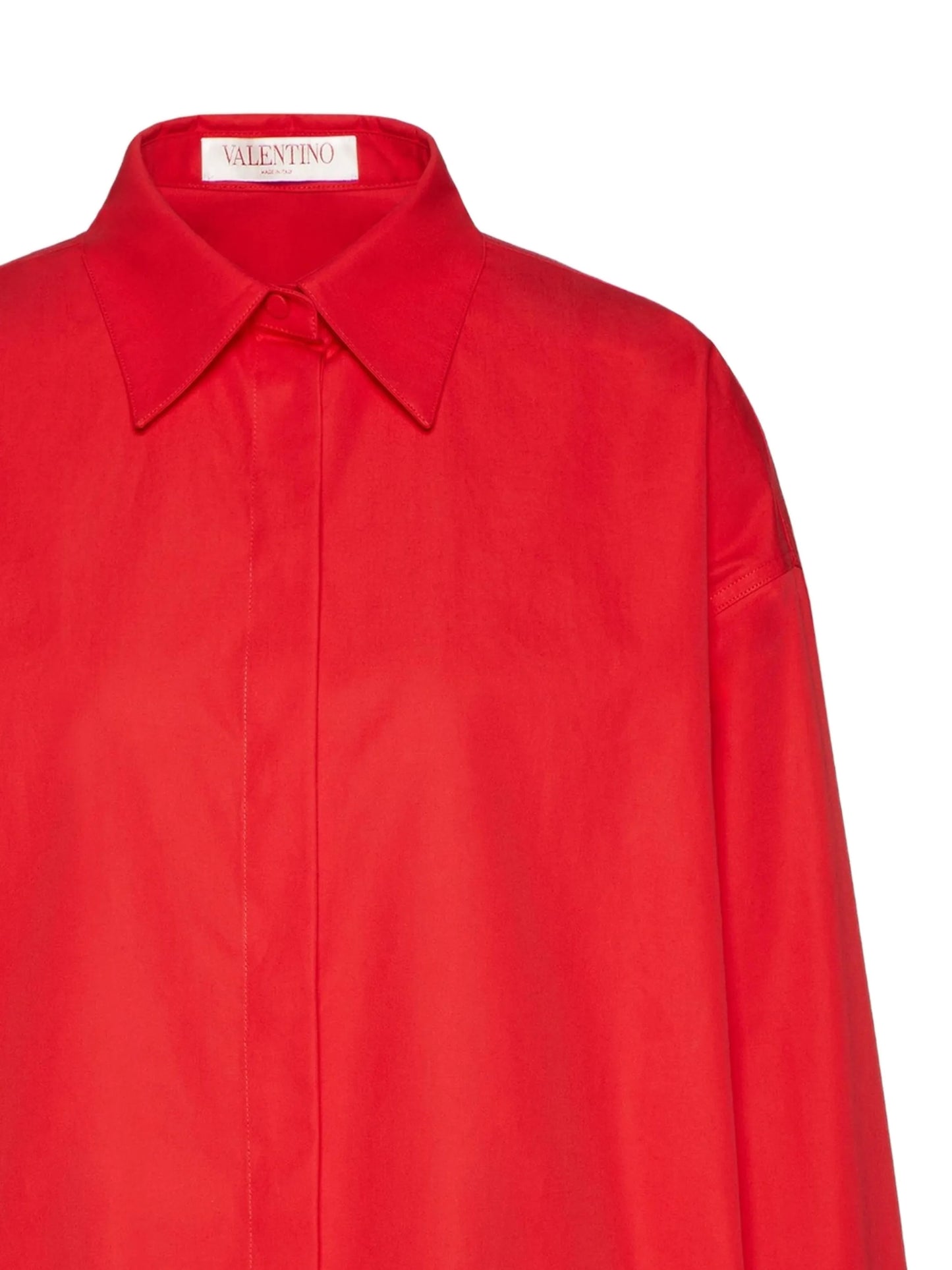 compact popeline cotton shirt