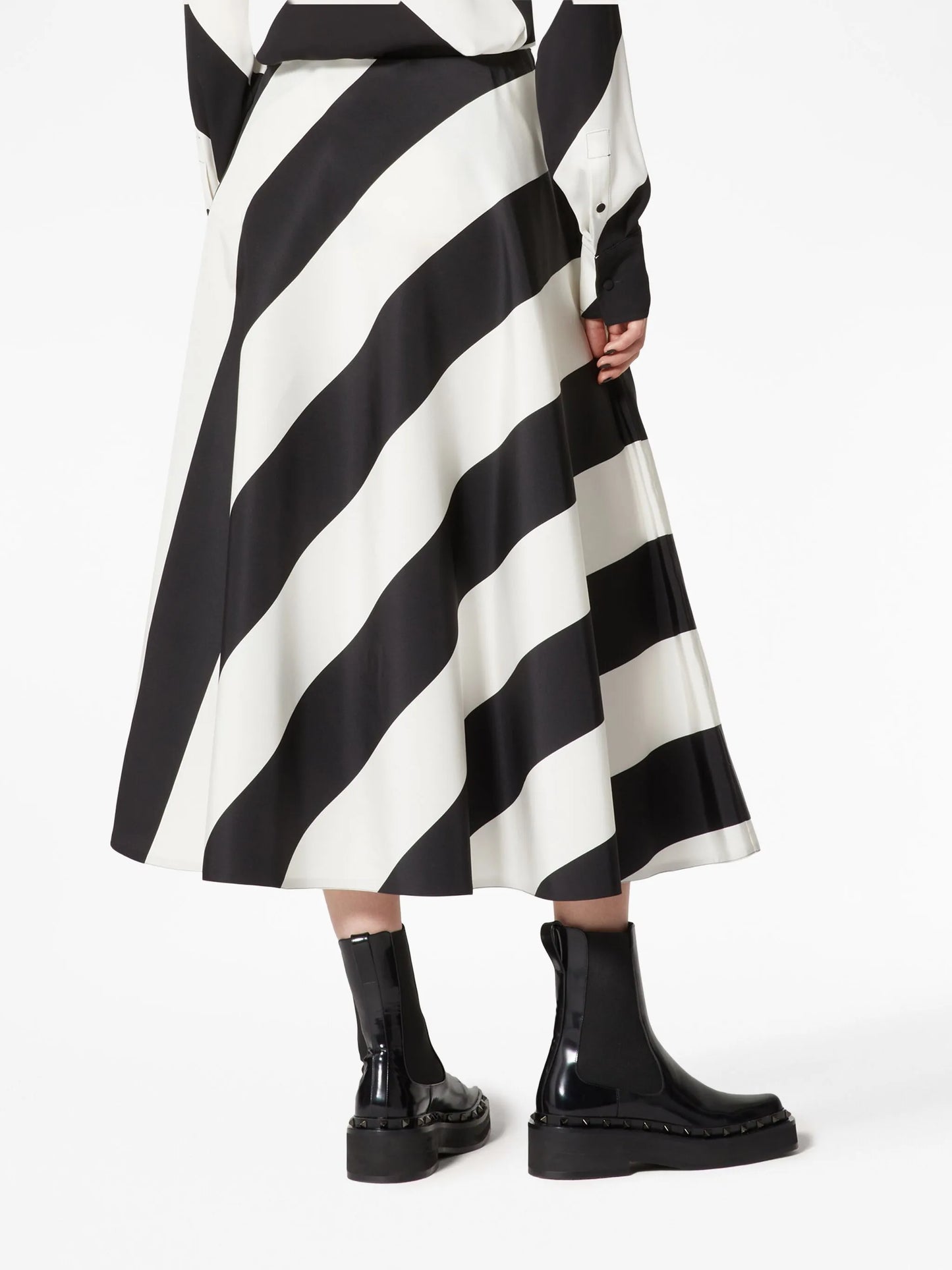 Crepe Couture Strhype midi skirt