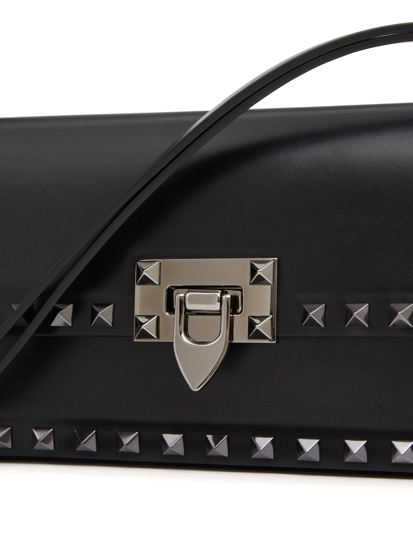 Rockstud23 E/W leather shoulder bag
