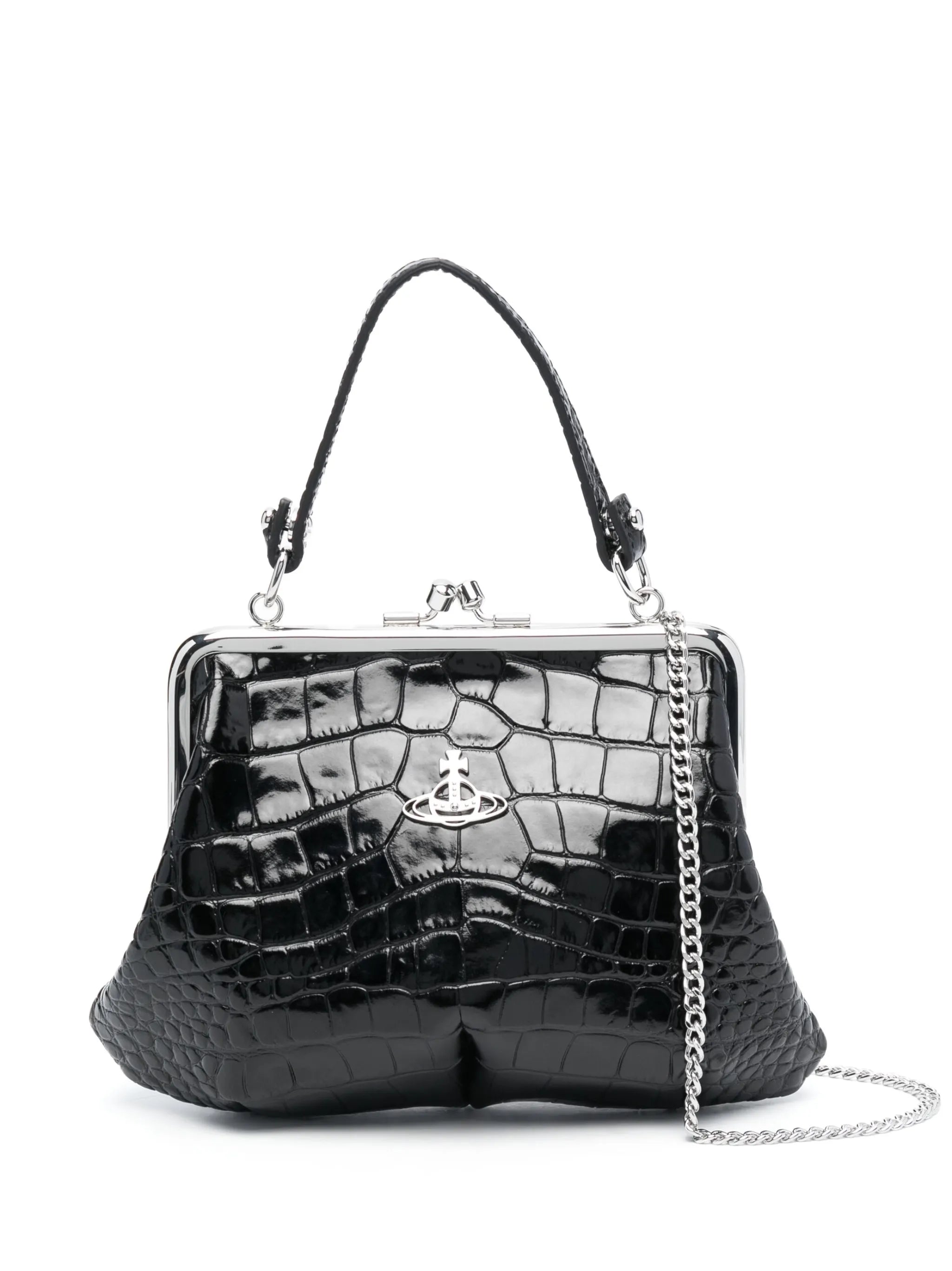 Granny Orb-plaque crossbody bag