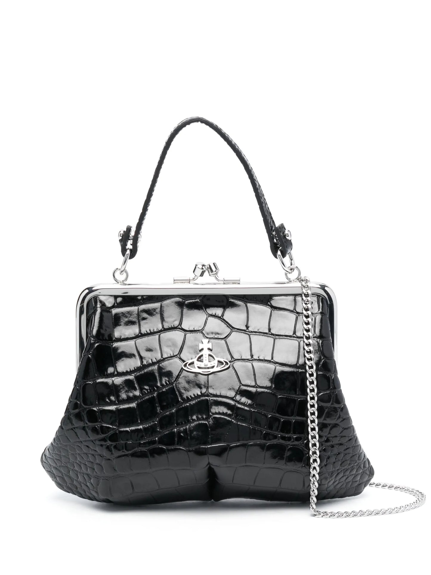 Granny Orb-plaque crossbody bag