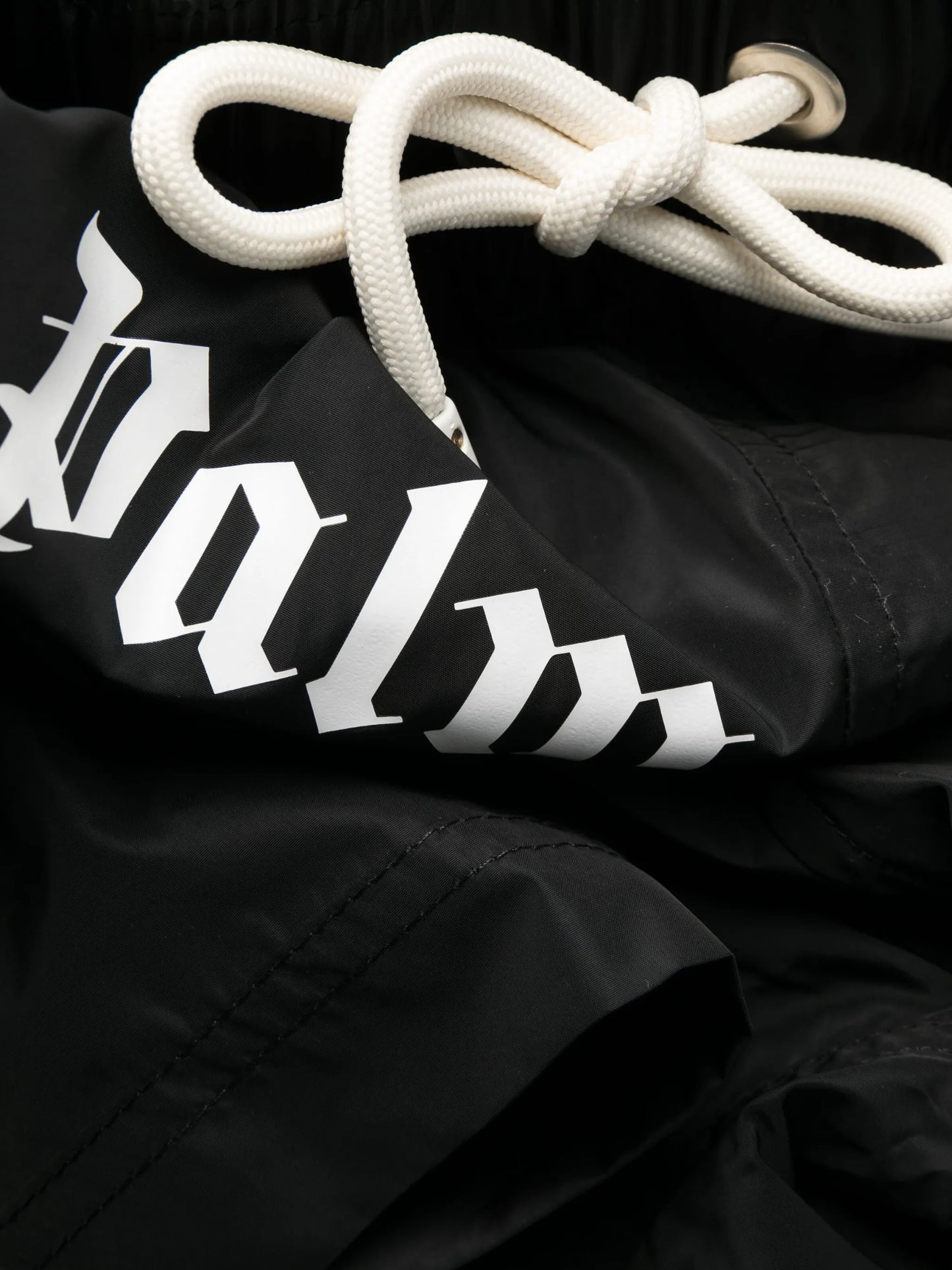 logo-print swim shorts