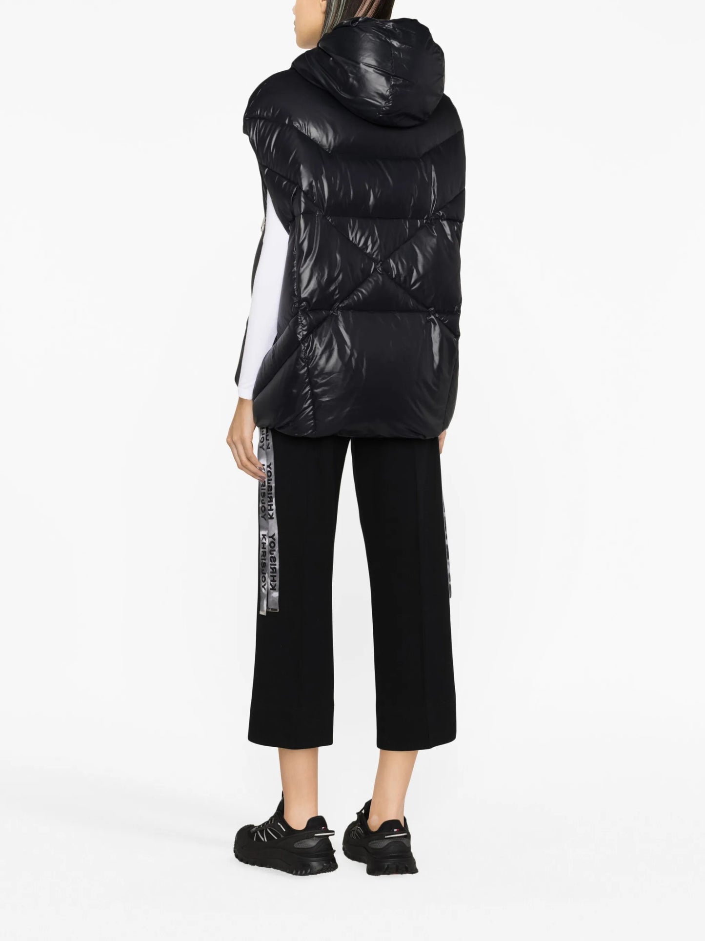 Khris Iconic quilted hooded gilet