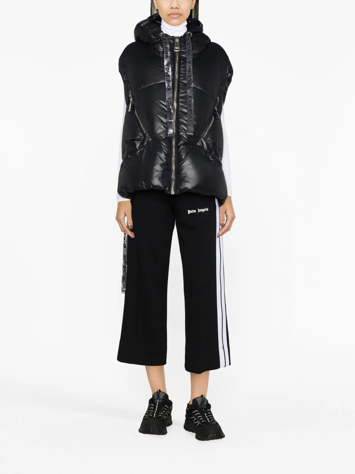 Khris Iconic quilted hooded gilet