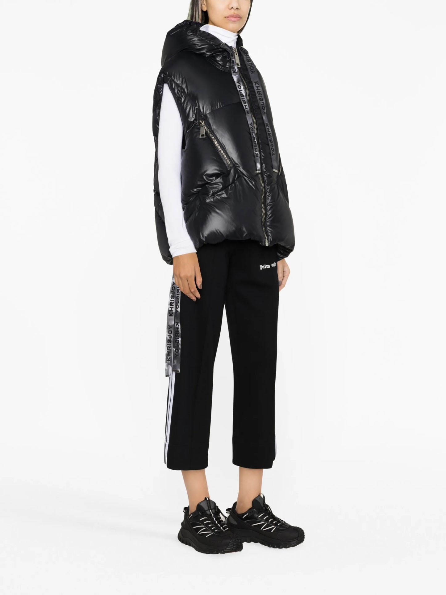 Khris Iconic quilted hooded gilet
