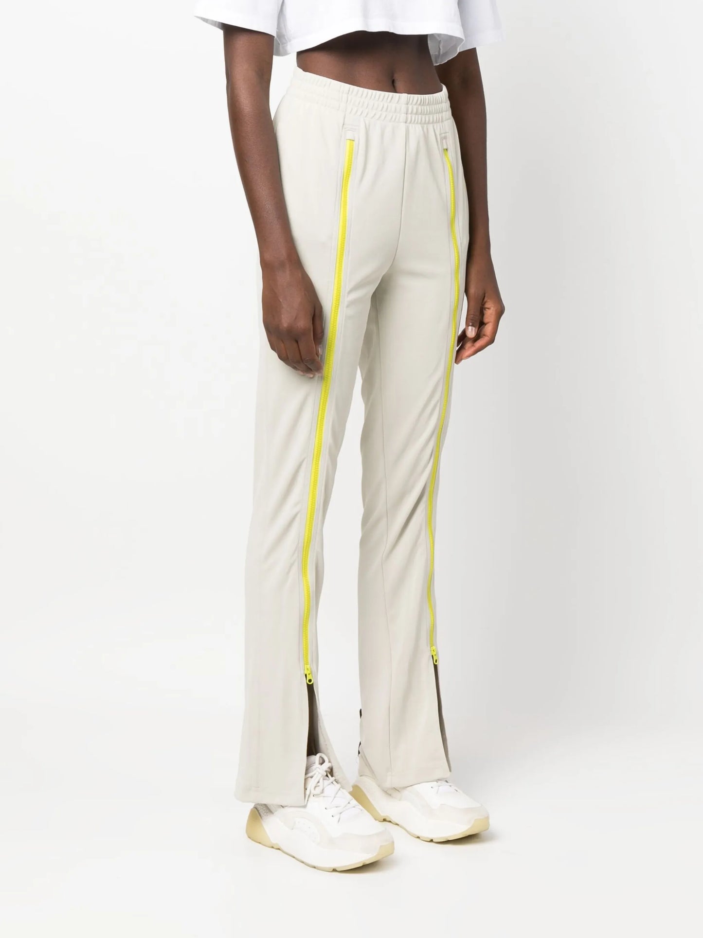 zip-up track pants