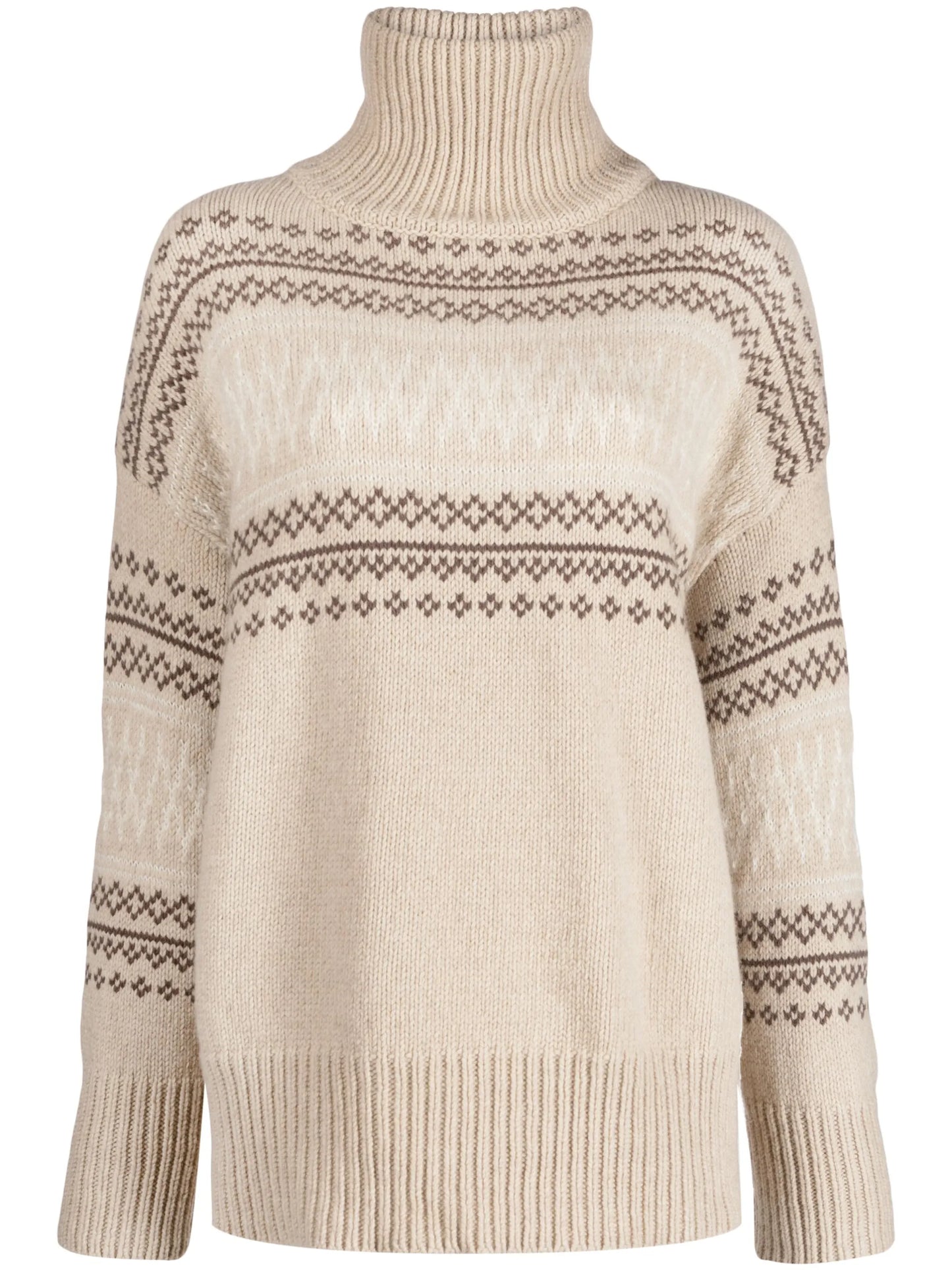 Setesdal-intarsia merino-wool jumper