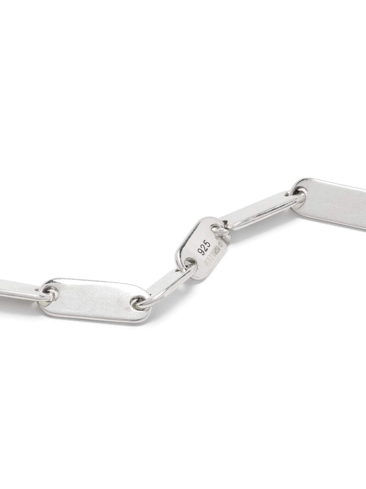 Monolinka logo-engraved necklace