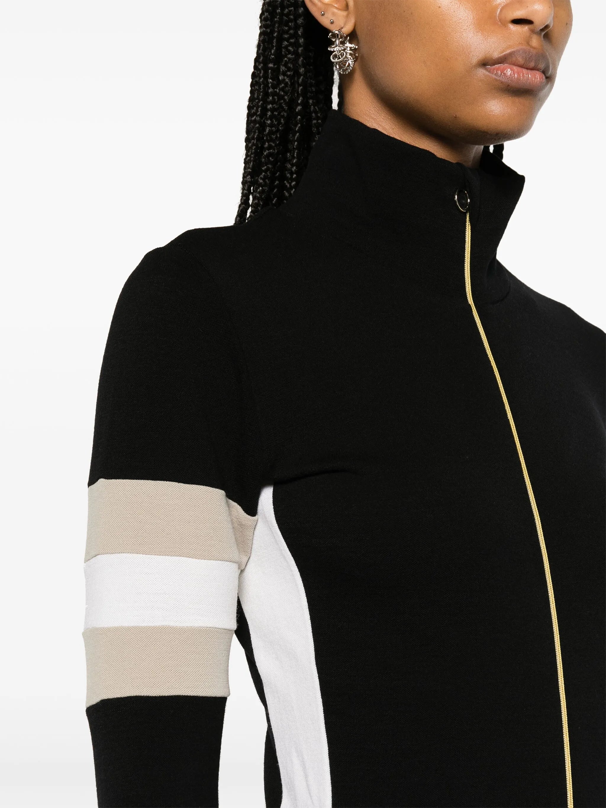 merino wool-blend ski jumpsuit