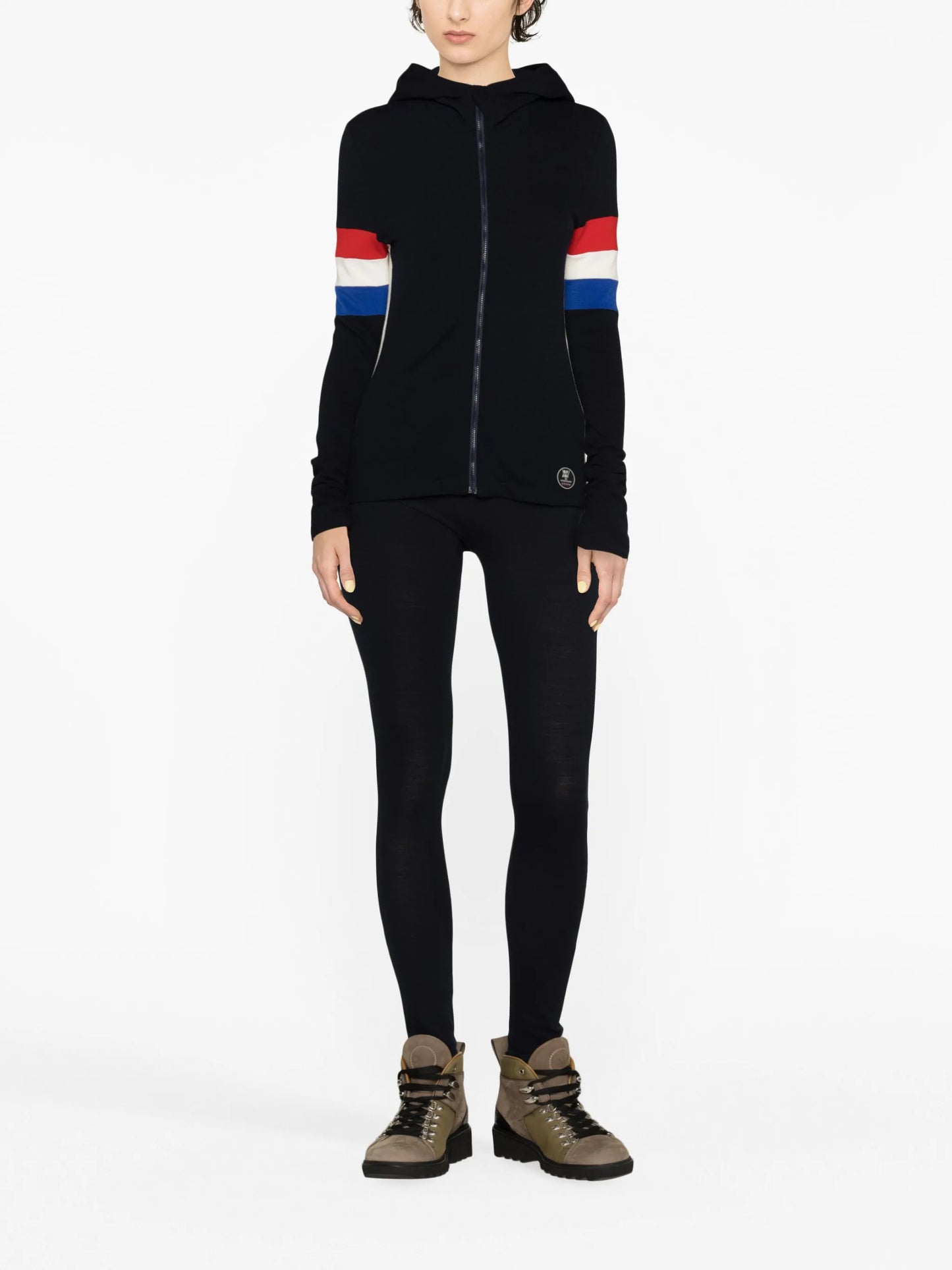 high-waisted ski leggings