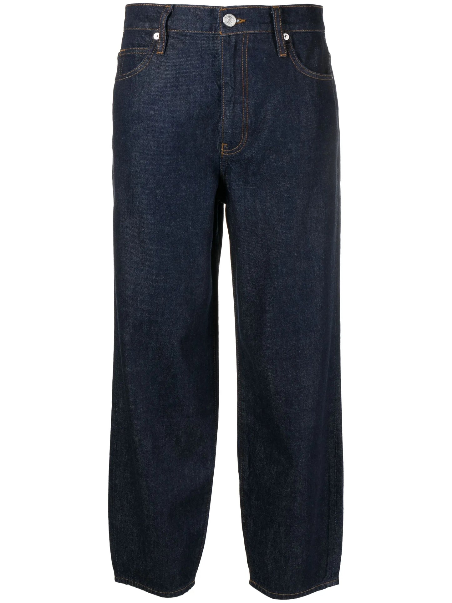 mid-rise boyfriend jeans