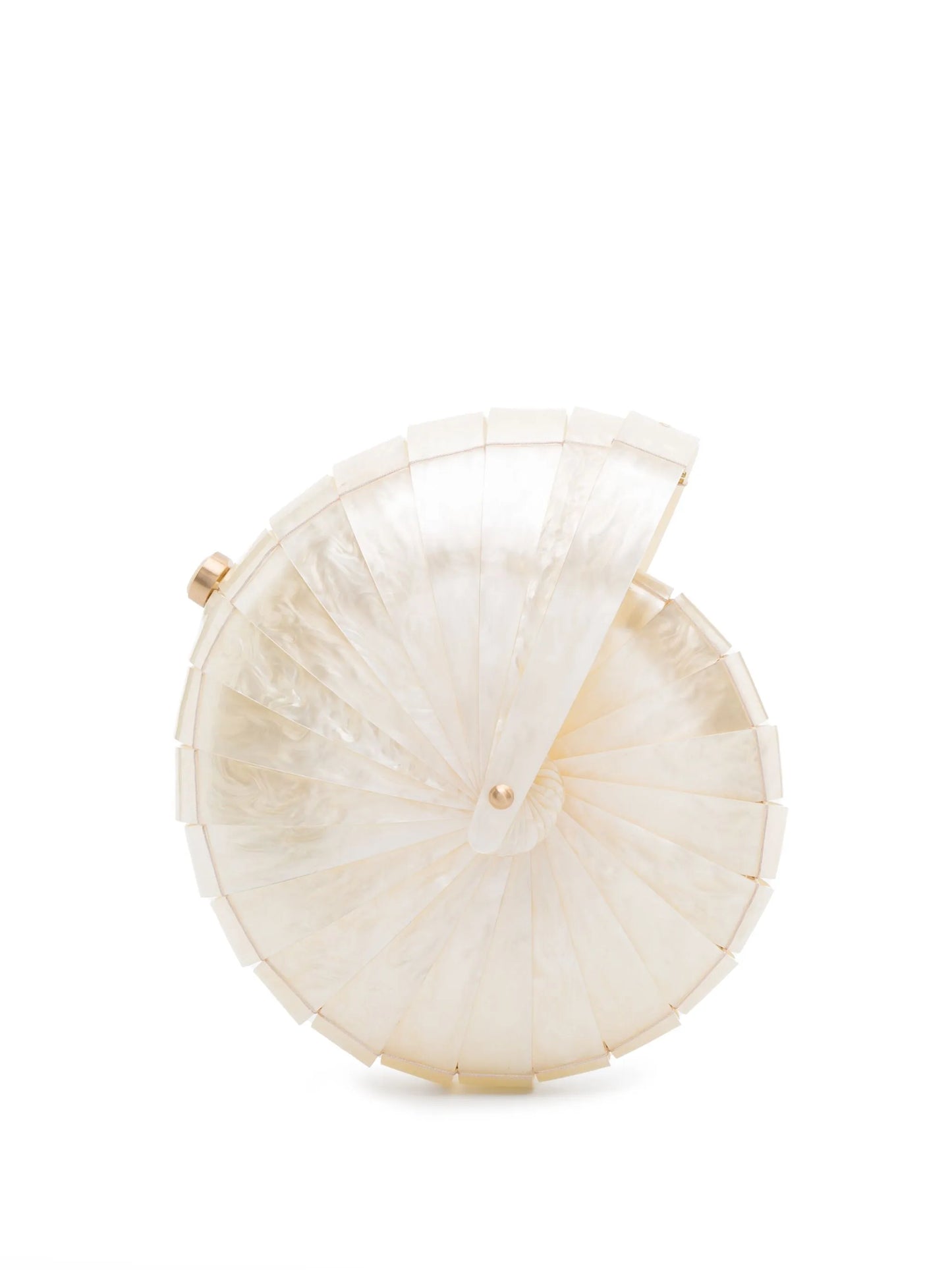 Sirena shell clutch bag
