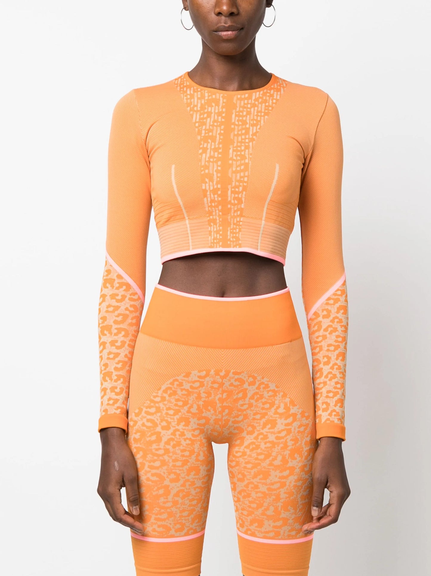 TrueStrength seamless long sleeve crop top