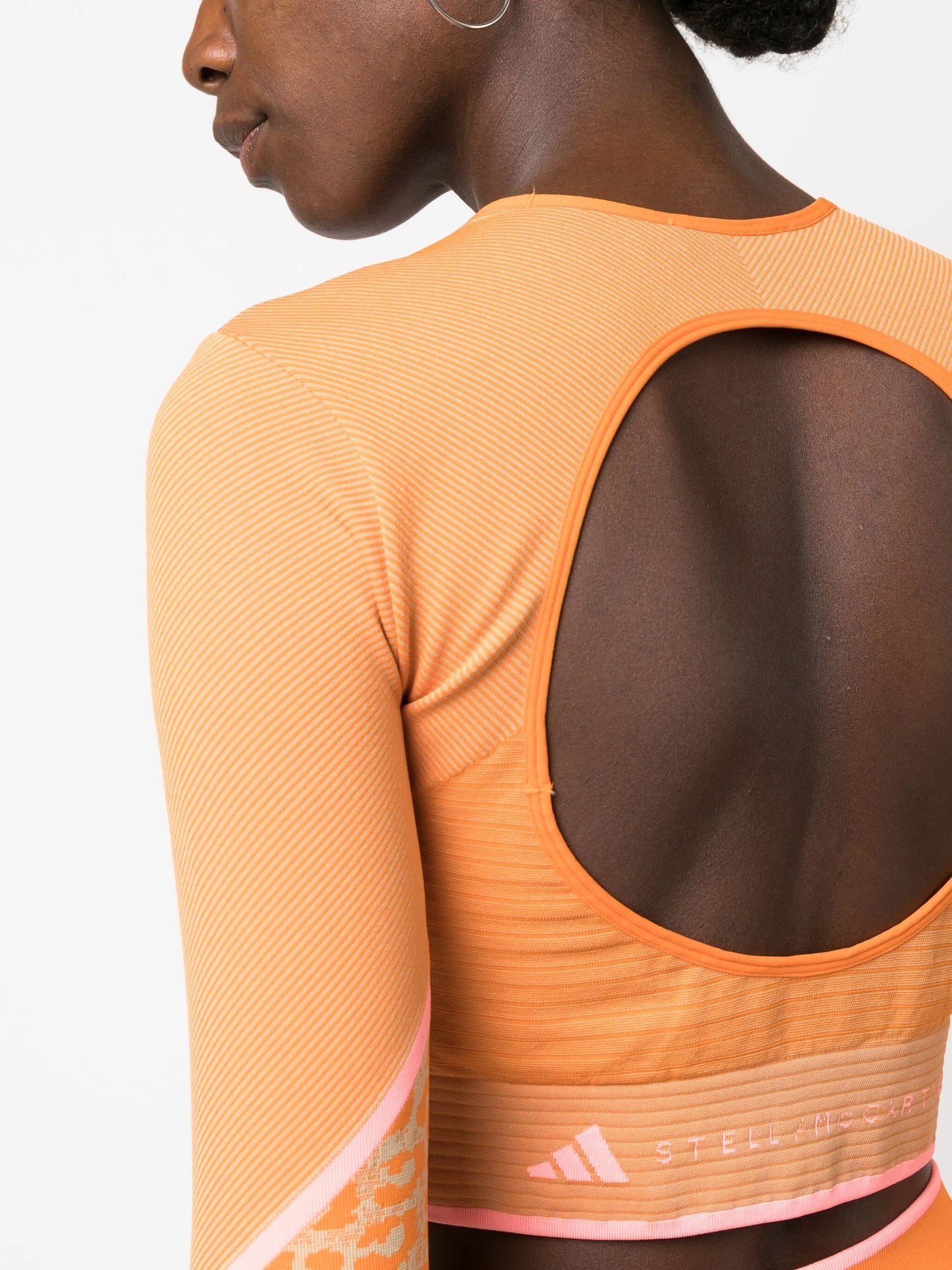 TrueStrength seamless long sleeve crop top