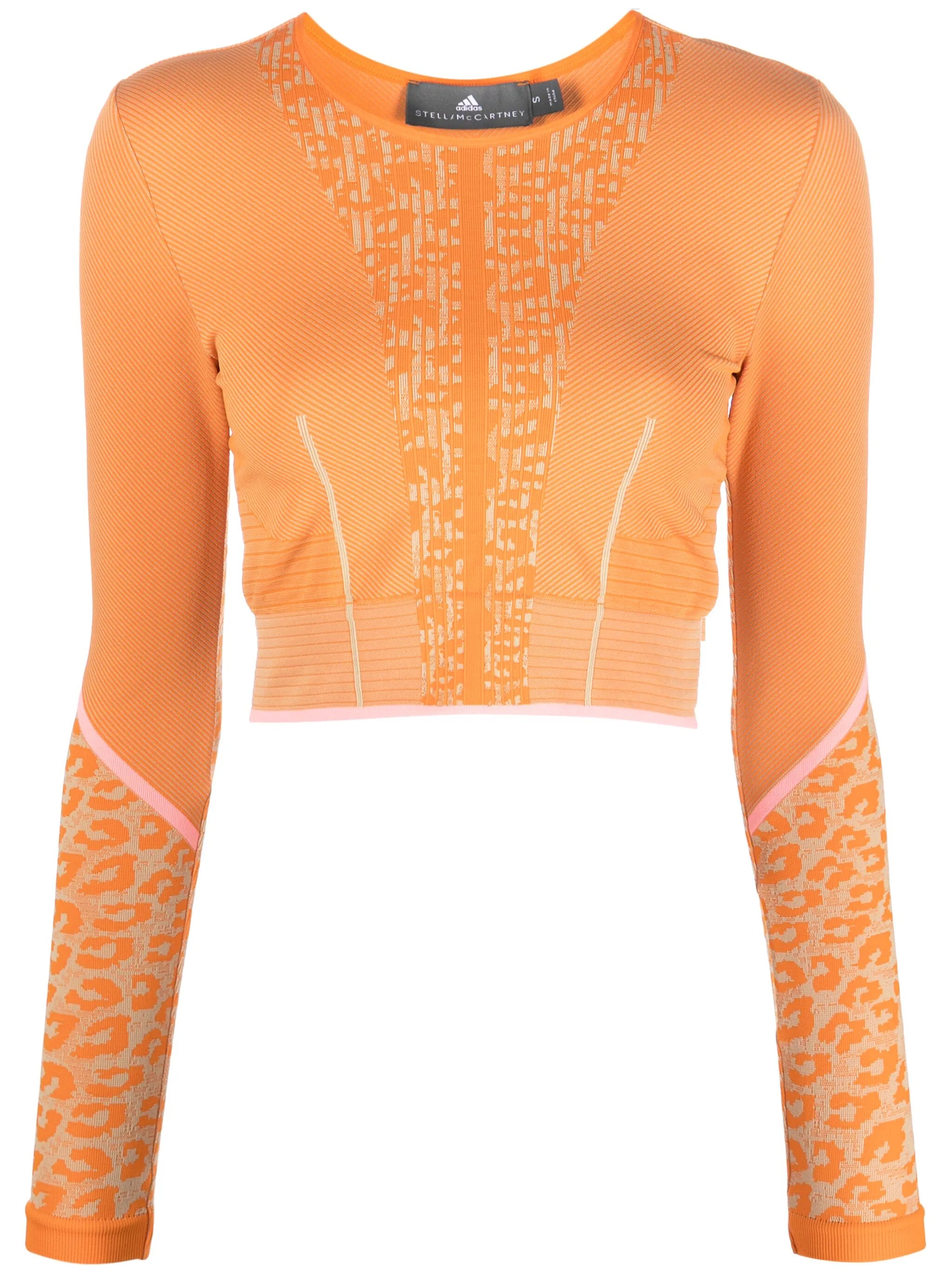 TrueStrength seamless long sleeve crop top