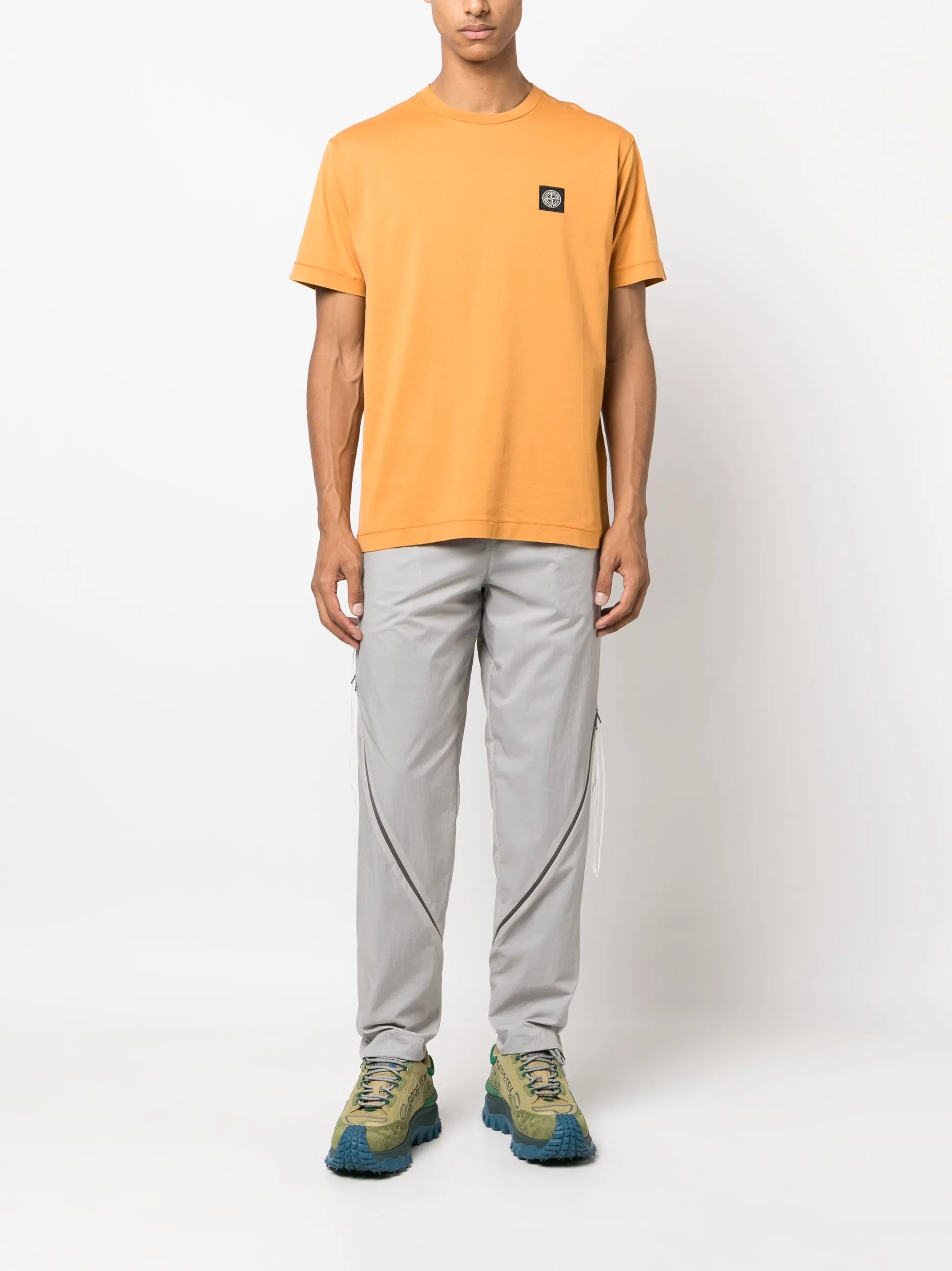 logo-patch cotton T-Shirt