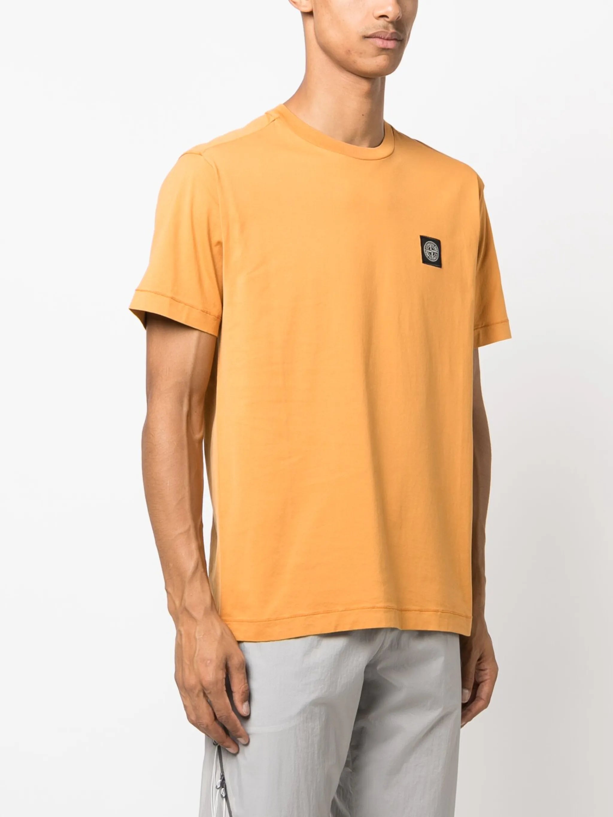logo-patch cotton T-Shirt