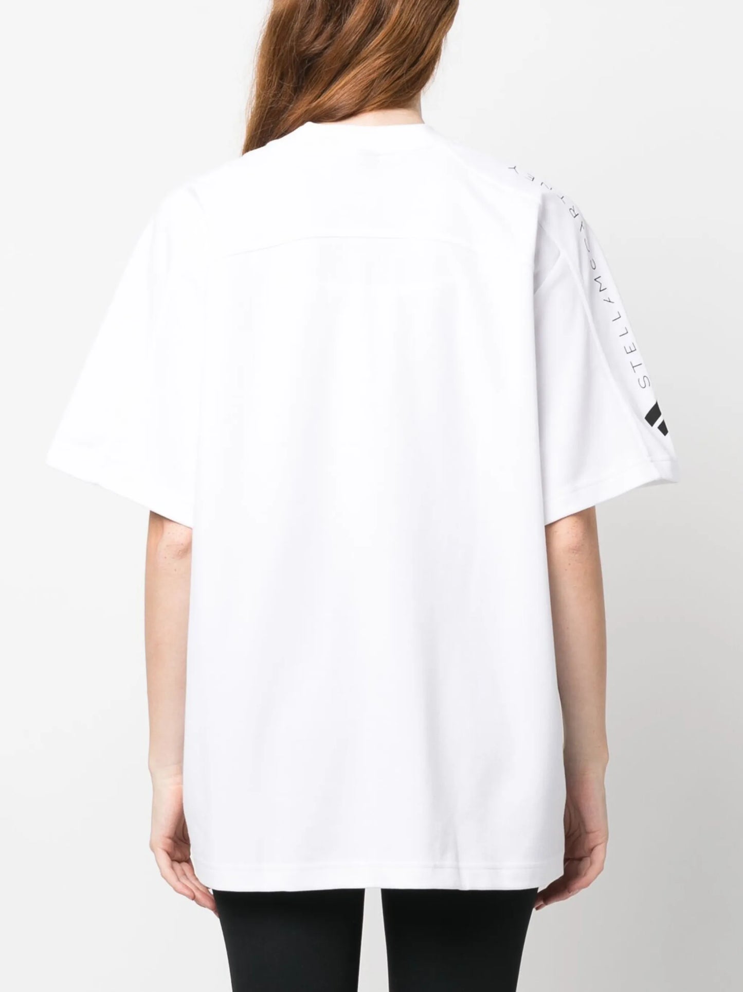 logo-print cotton-blend T-shirt
