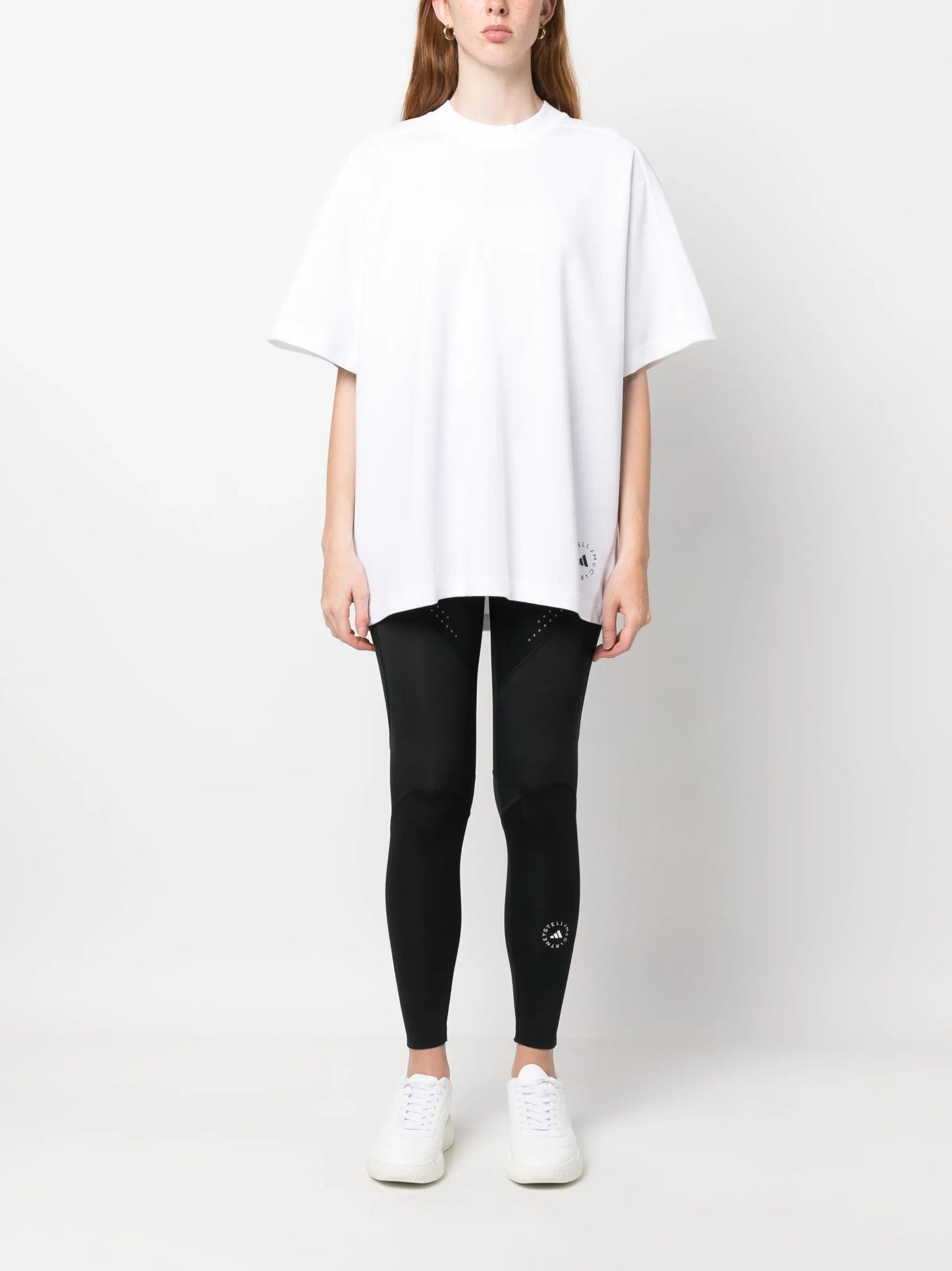 logo-print cotton-blend T-shirt