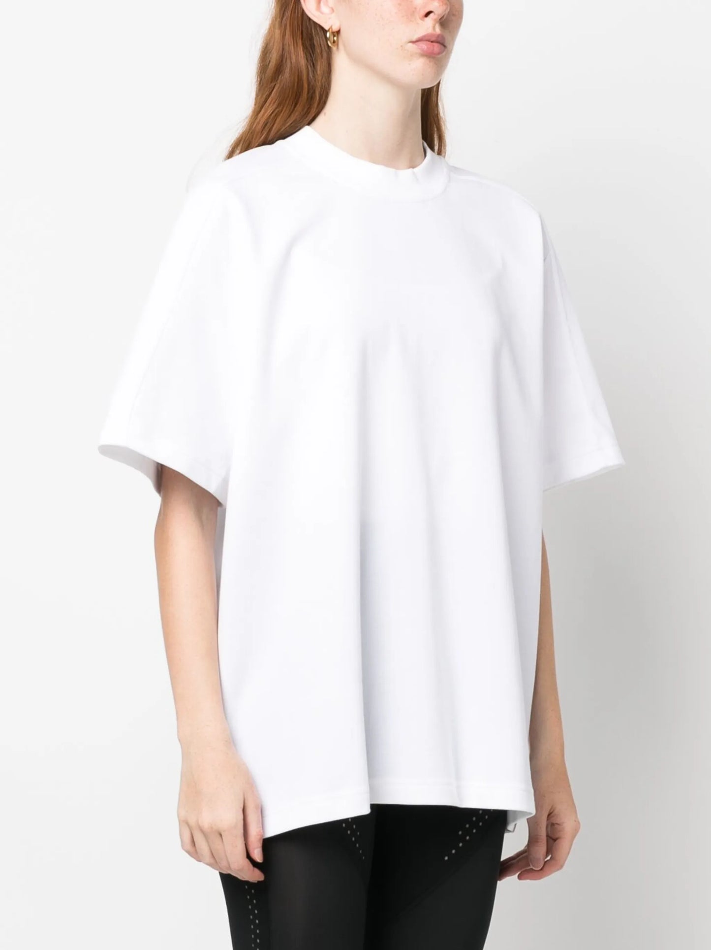 logo-print cotton-blend T-shirt