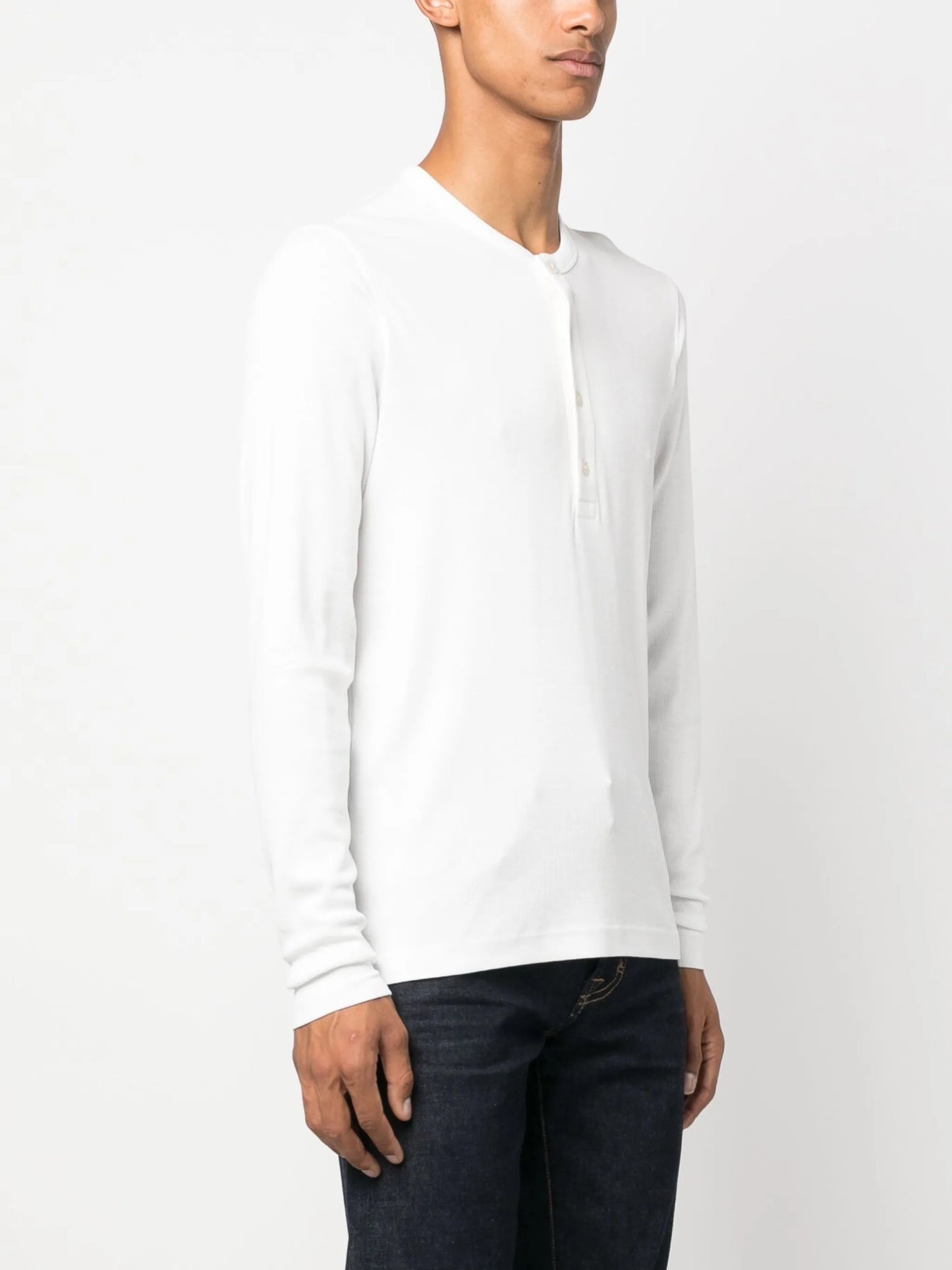 Serafine ribbed long-sleeve T-shirt