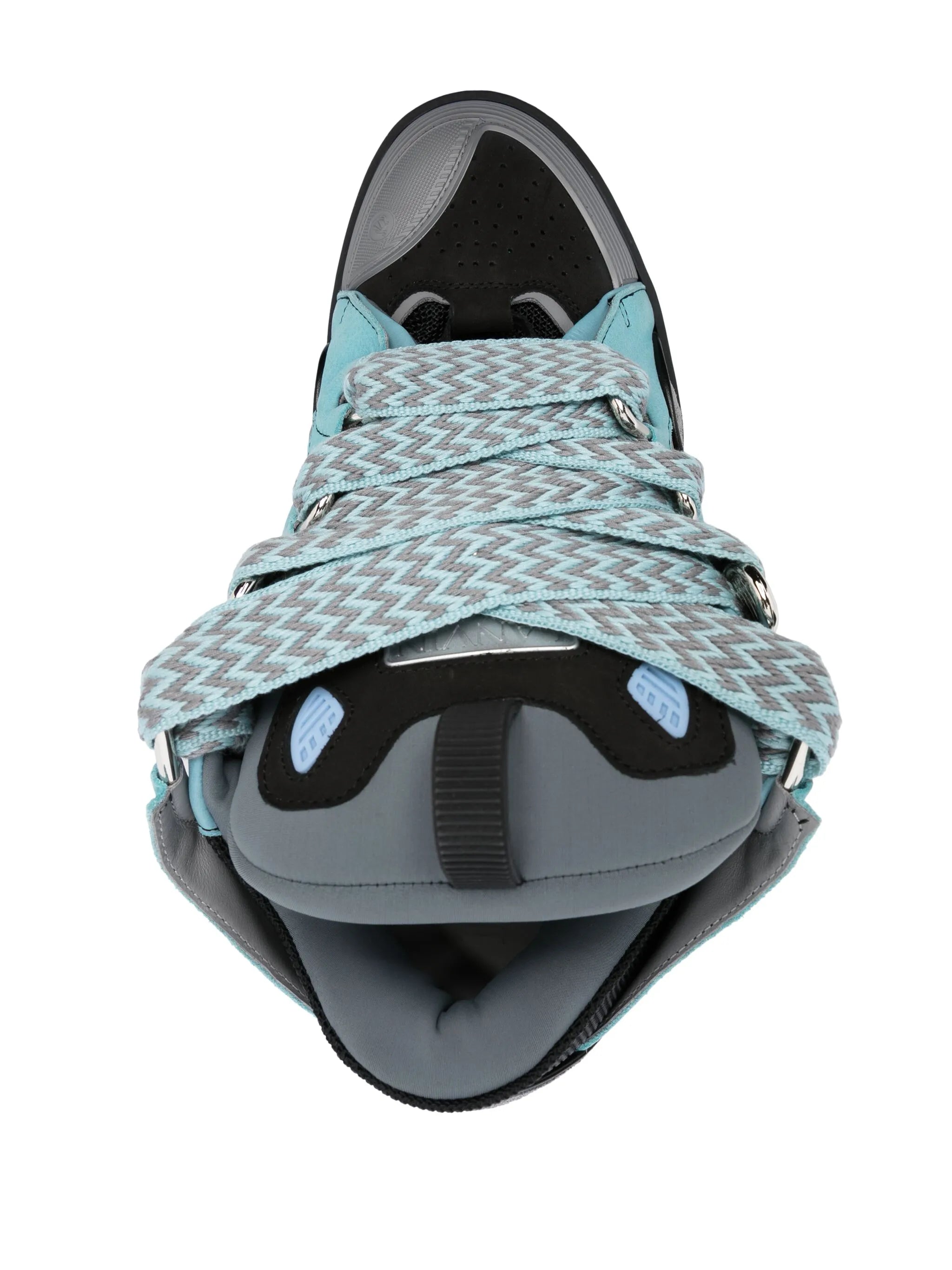 Curb leather sneakers