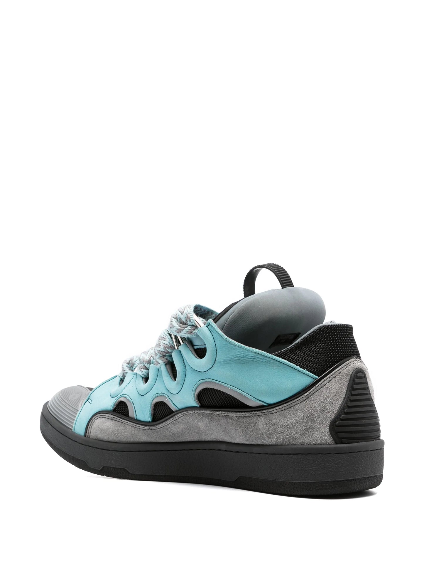 Curb leather sneakers