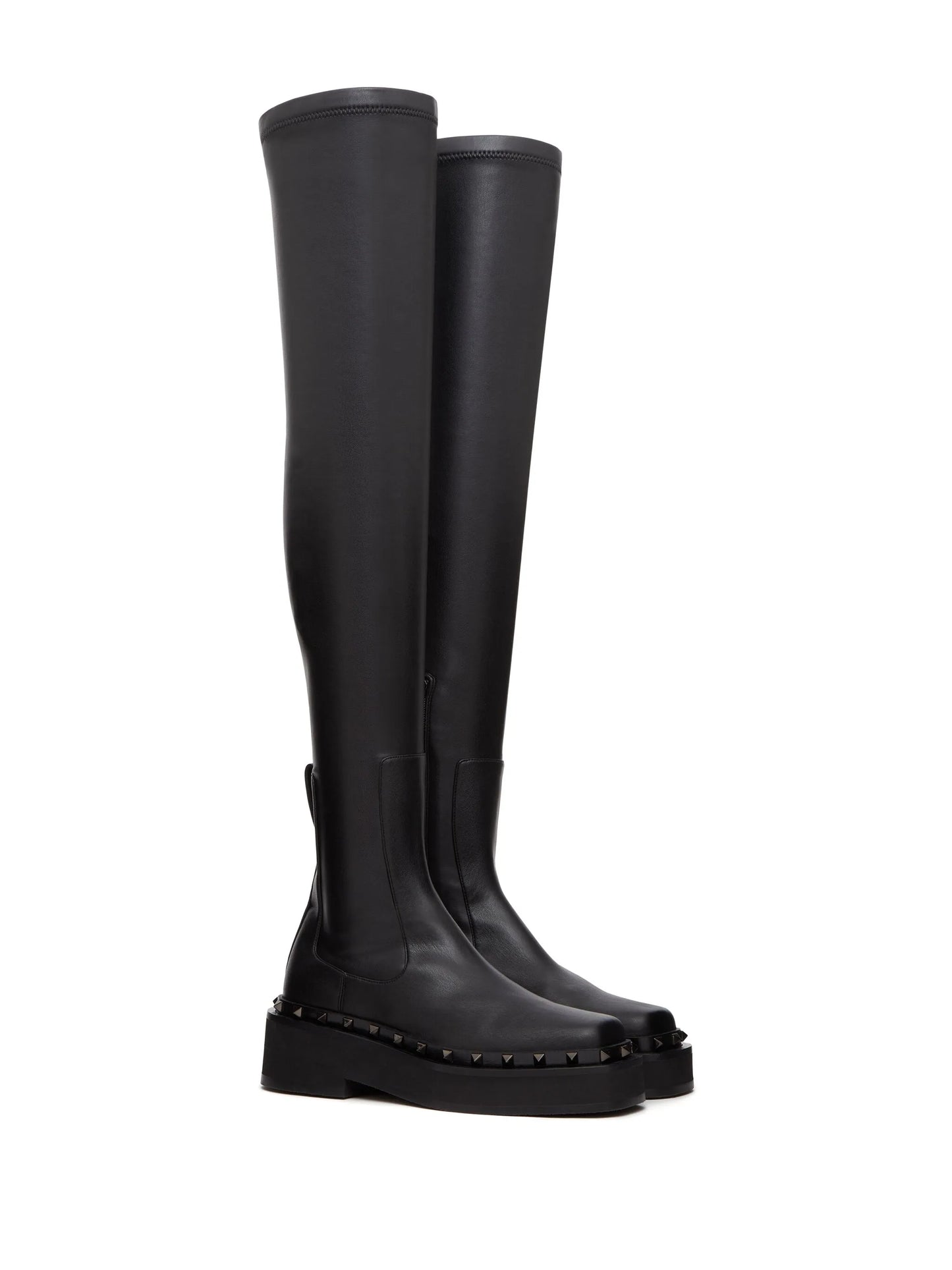 50mm Rockstud M-Way over-the-knee boots