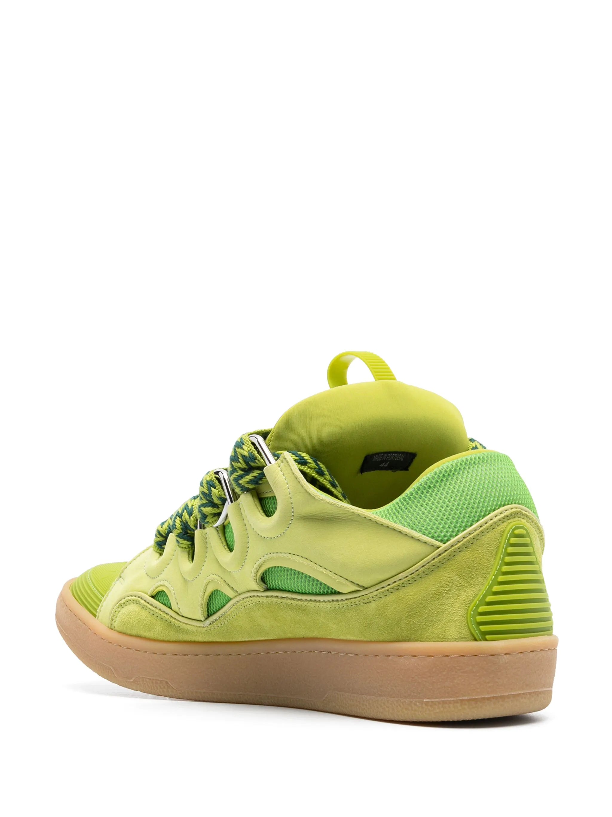 Curb leather sneakers