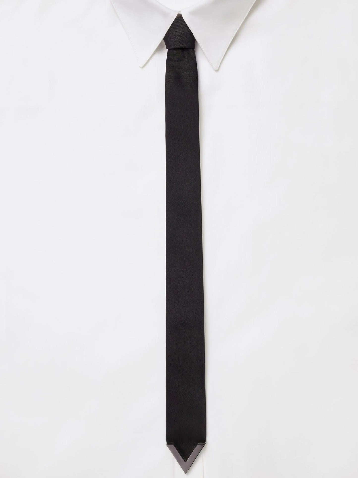 VLogo Signature wool-silk tie