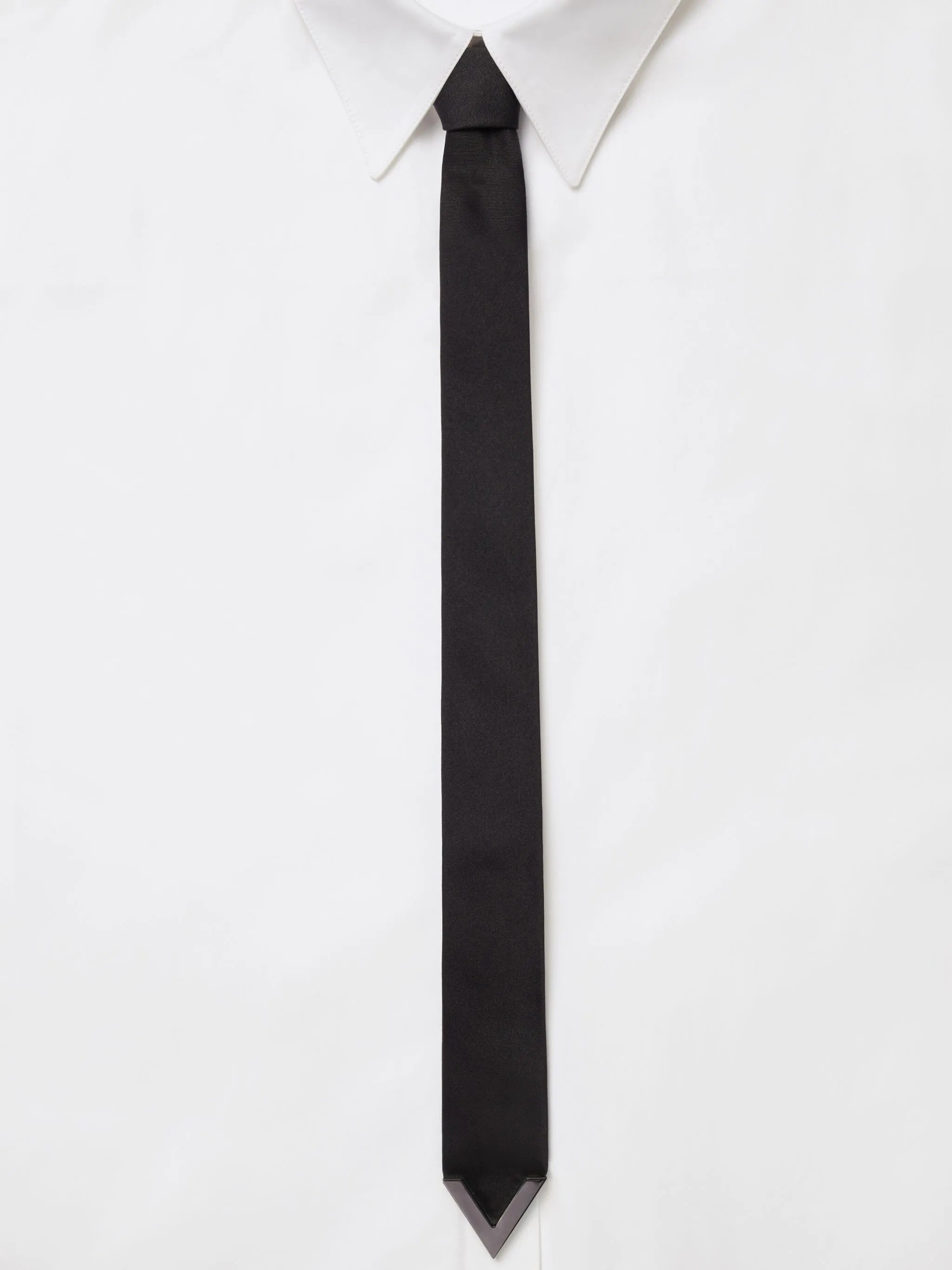 VLogo Signature wool-silk tie