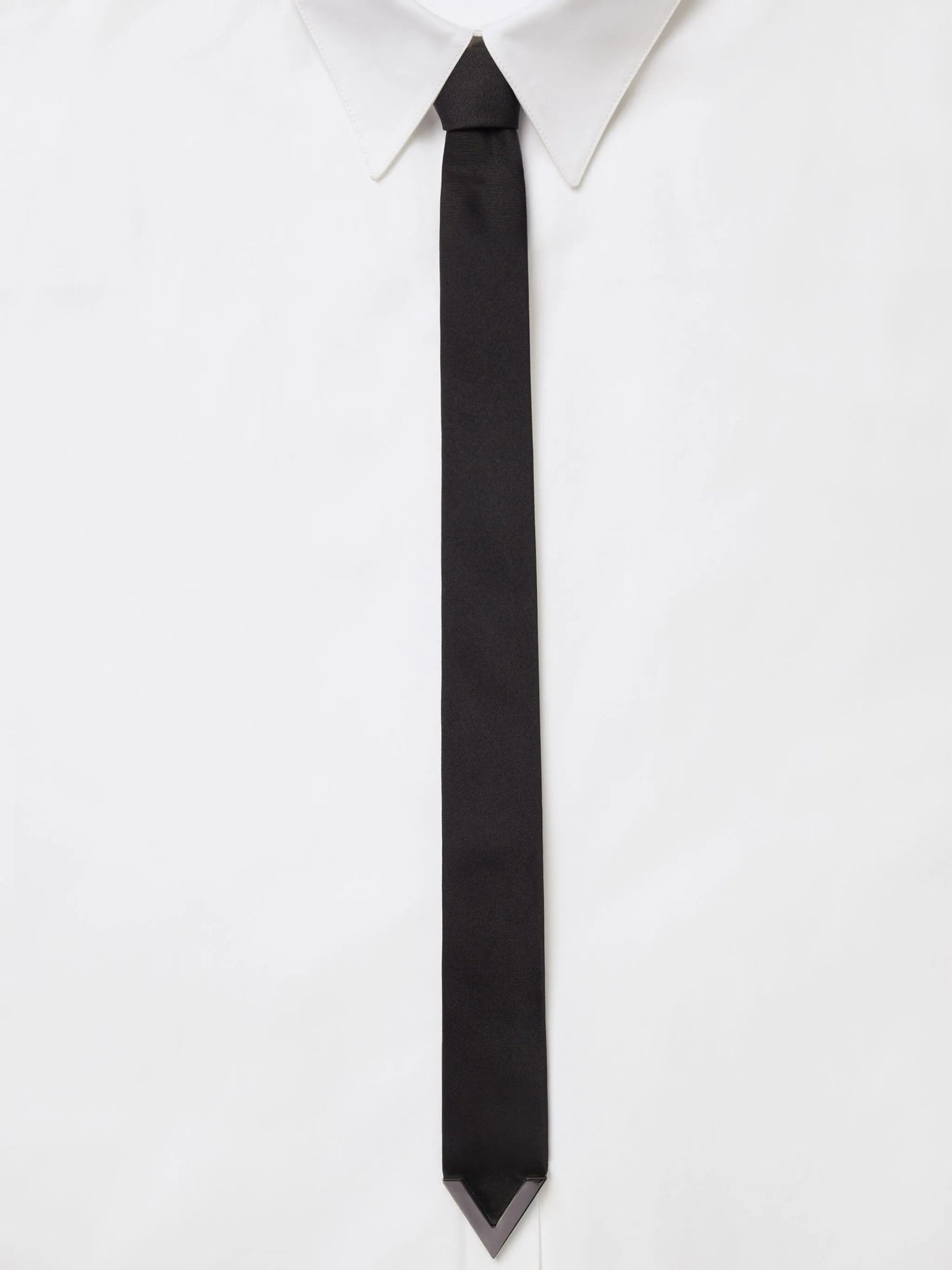 VLogo Signature wool-silk tie