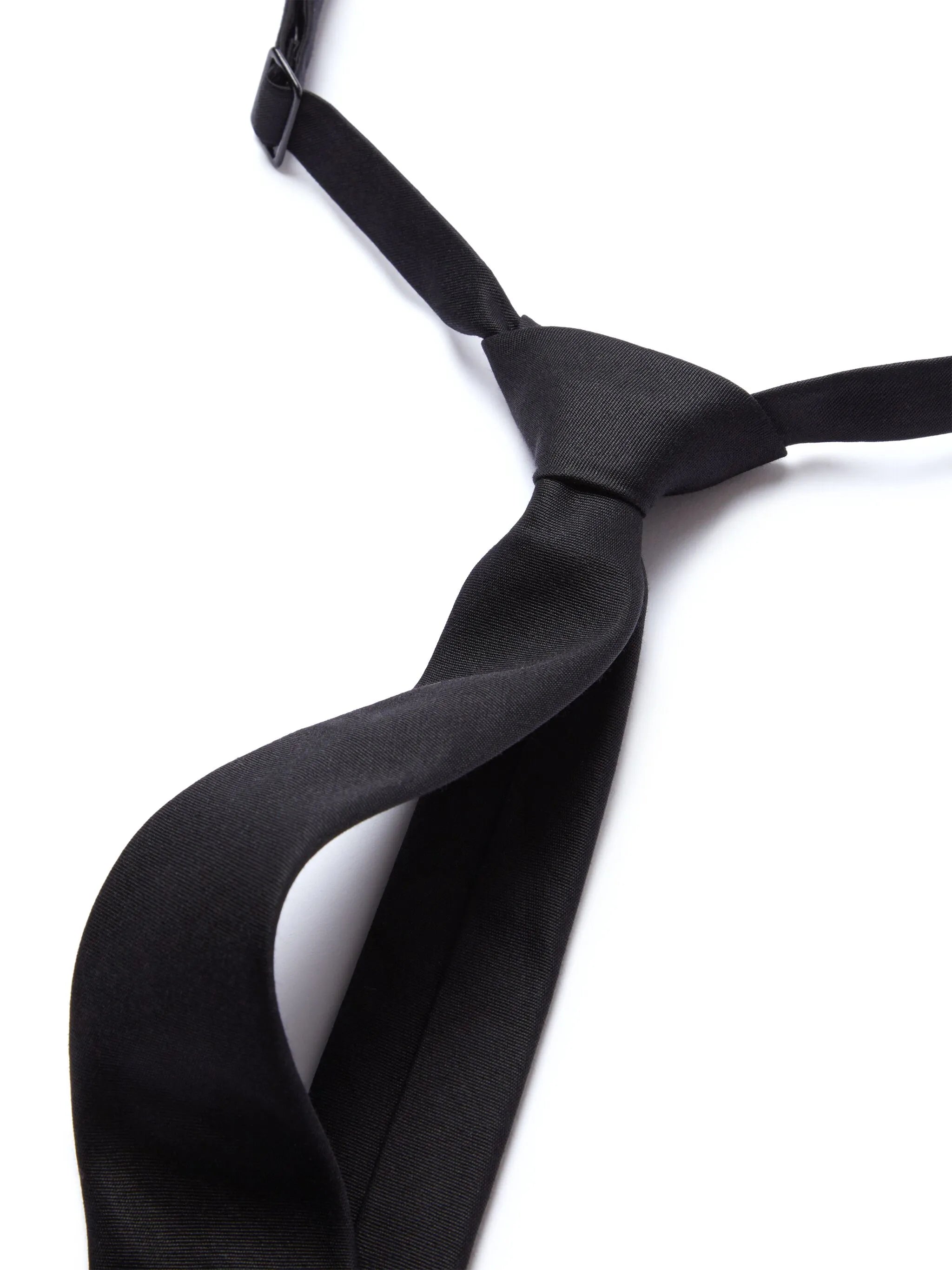 VLogo Signature wool-silk tie