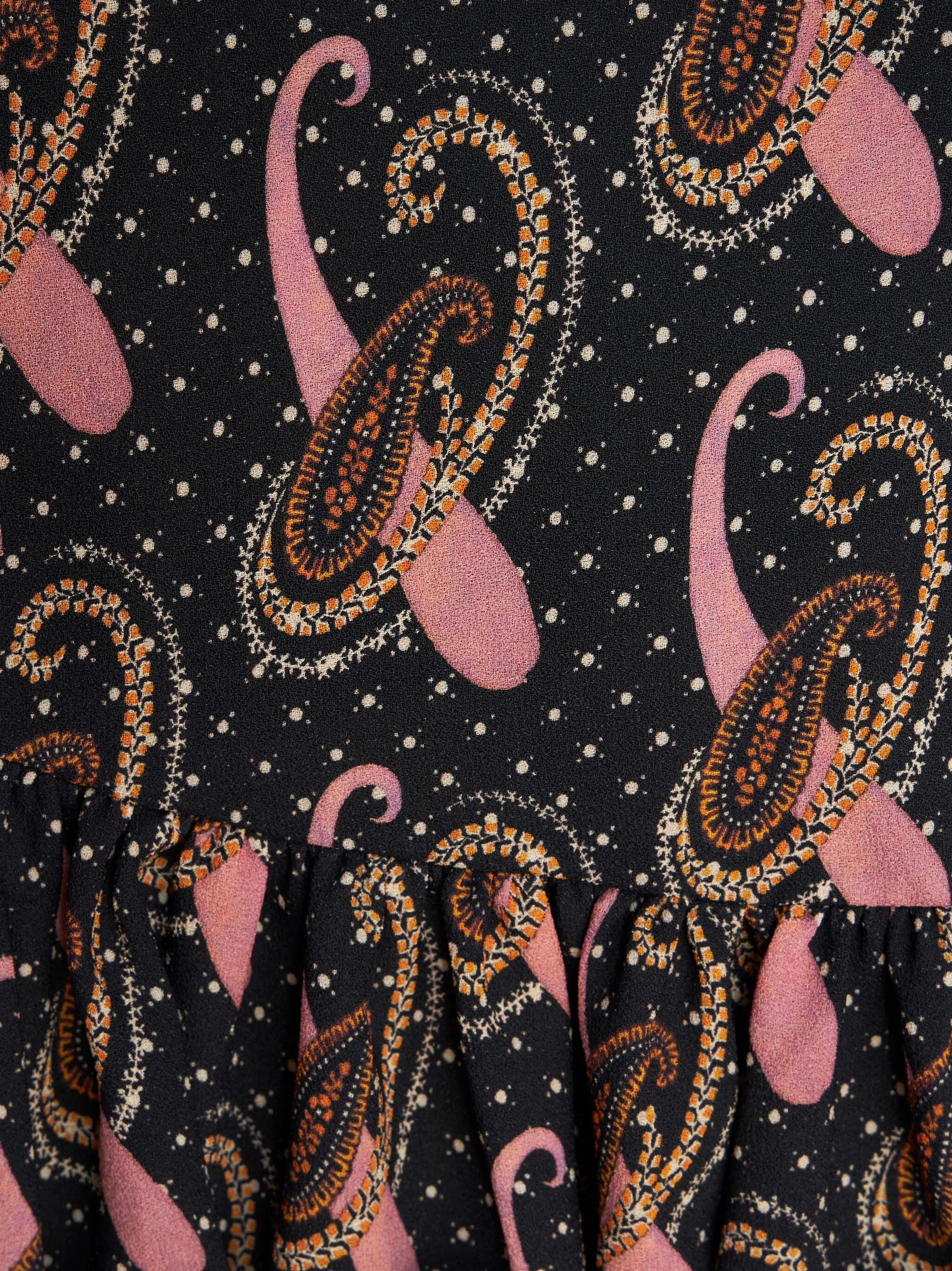 paisley-print sleeveless maxi dress