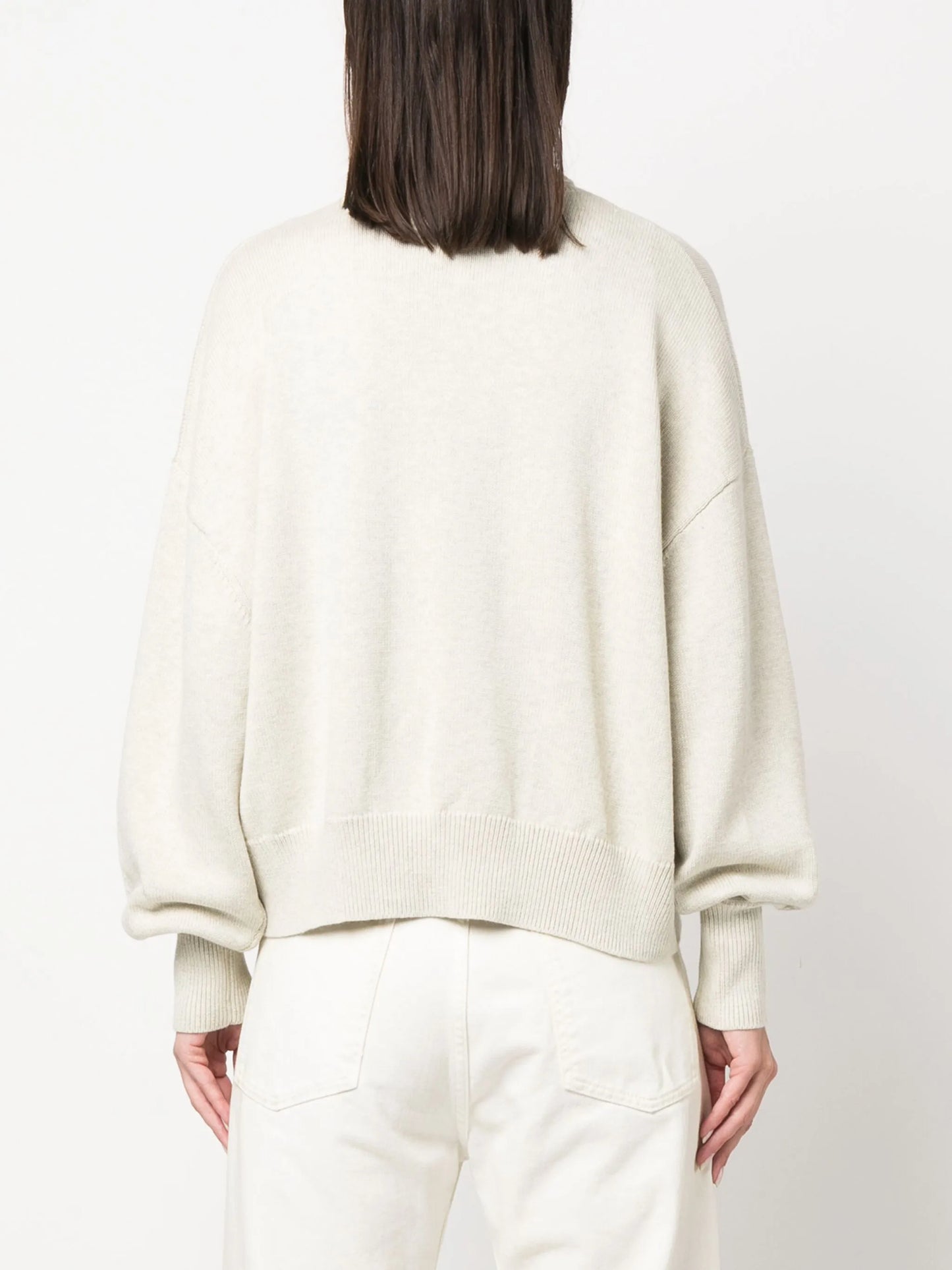 Nash logo-intarsia sweater