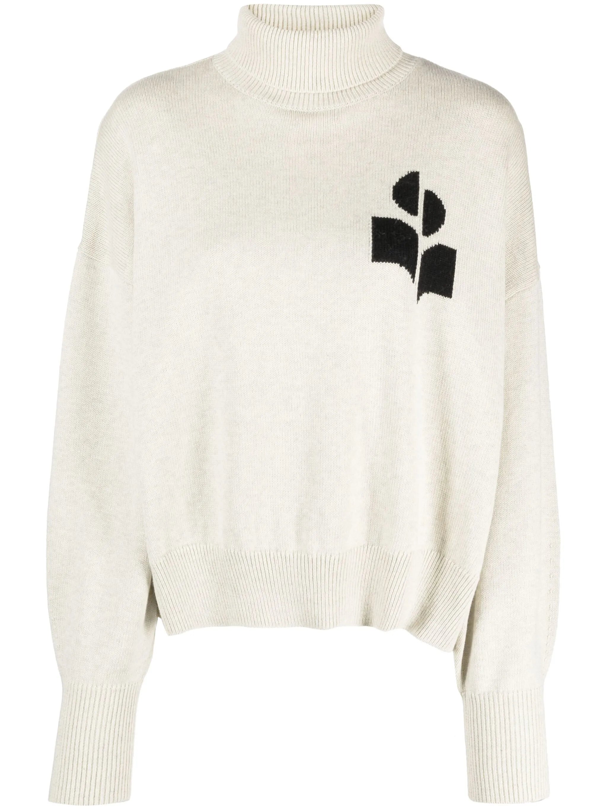 Nash logo-intarsia sweater