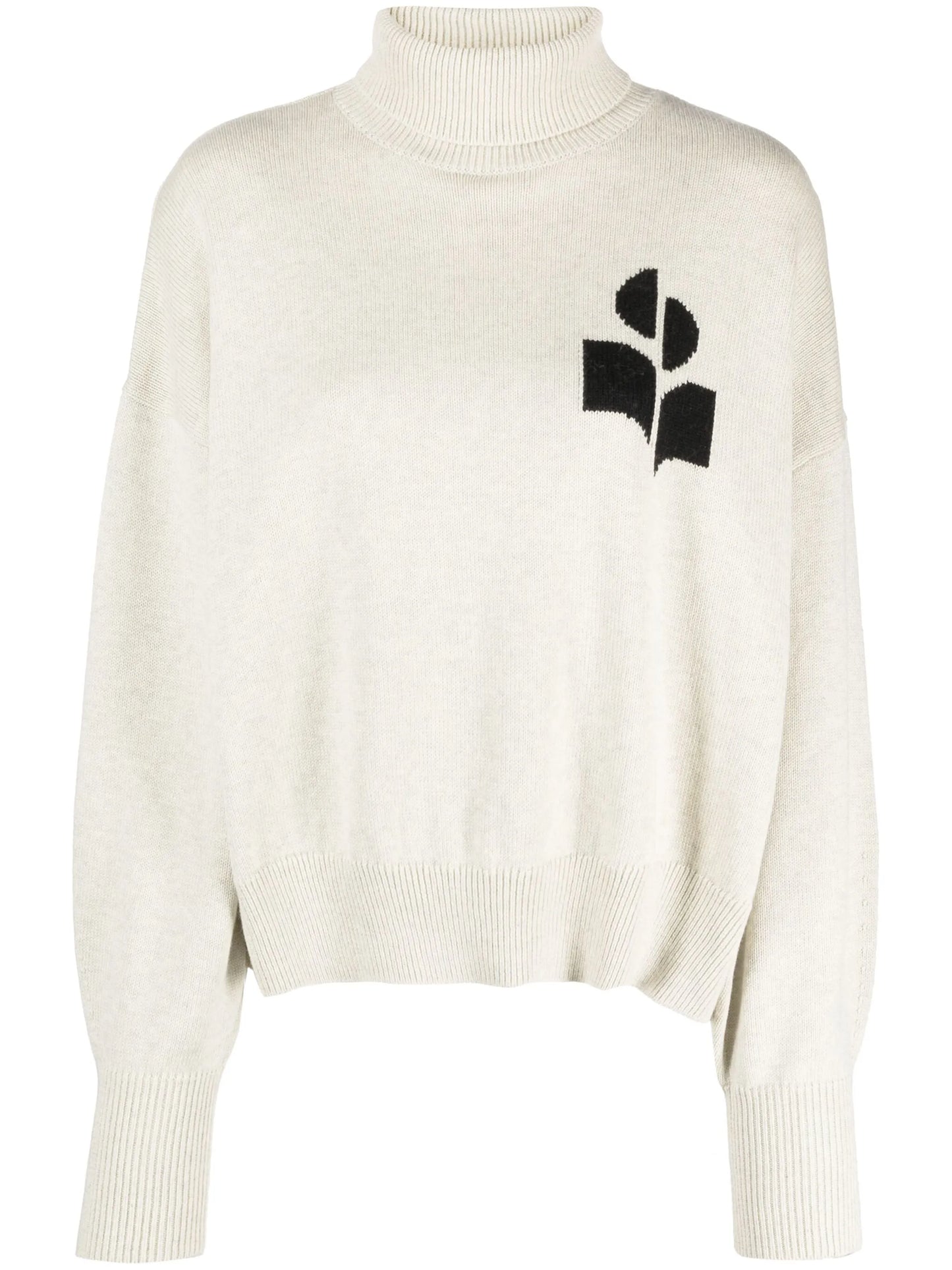 Nash logo-intarsia sweater