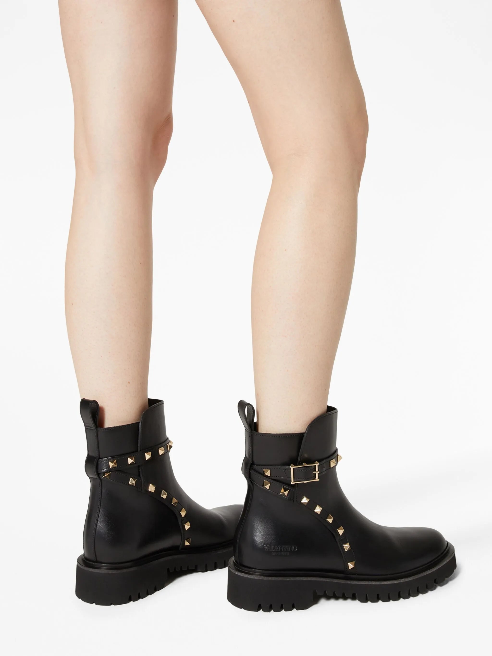 40mm Rockstud ankle boots